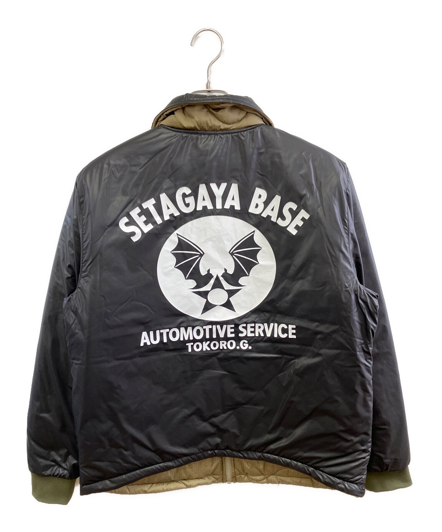 【完売品】世田谷ベース アンダーリペアドッグ キルティング ジャケット　黒　XL 中古・古着通販】世田谷ベース (セタガヤベース) キルティング