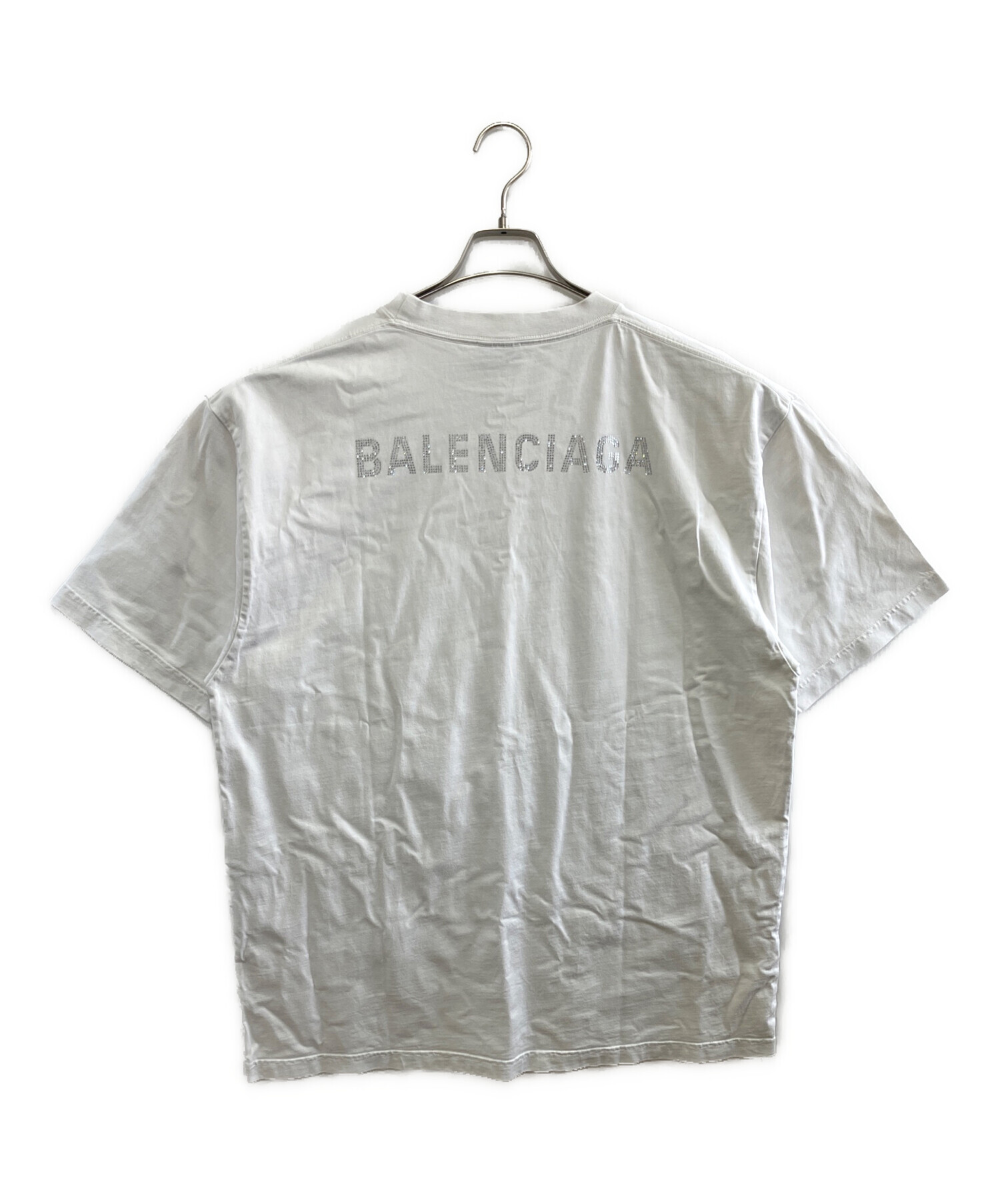 中古・古着通販】BALENCIAGA (バレンシアガ) 半袖カットソー ホワイト