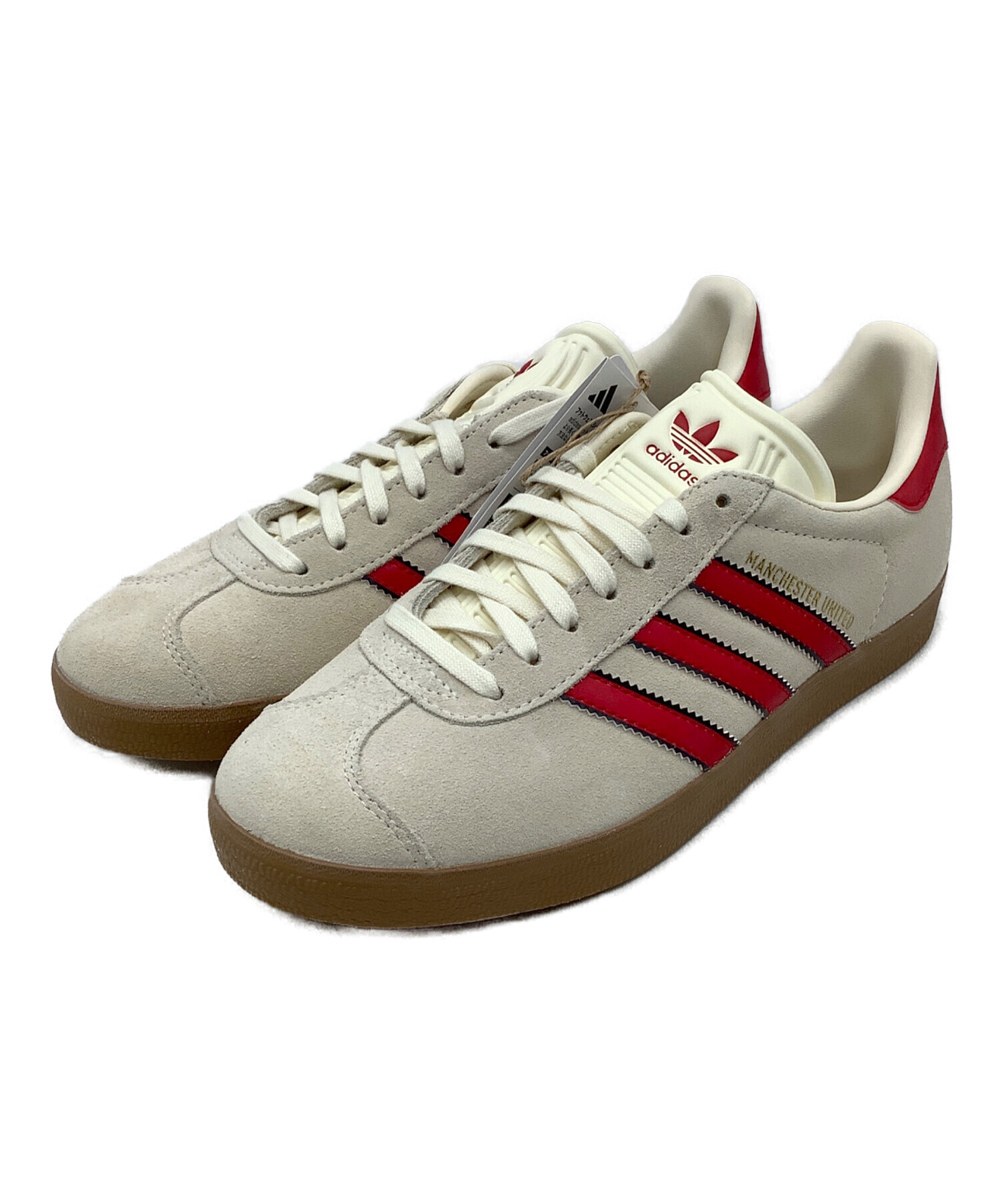 中古・古着通販】adidas (アディダス) スニーカー ベージュ×レッド