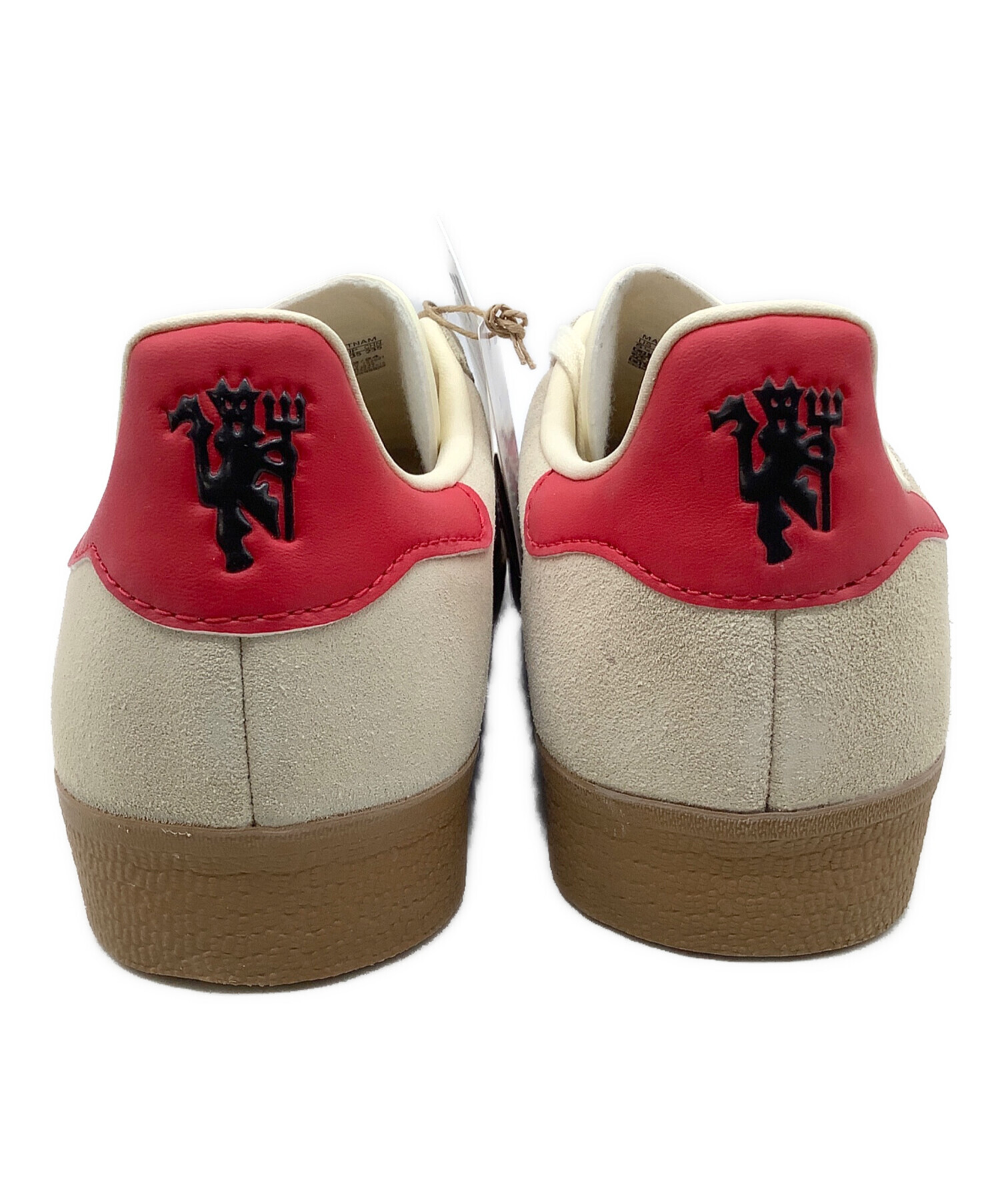 中古・古着通販】adidas (アディダス) スニーカー ベージュ×レッド 