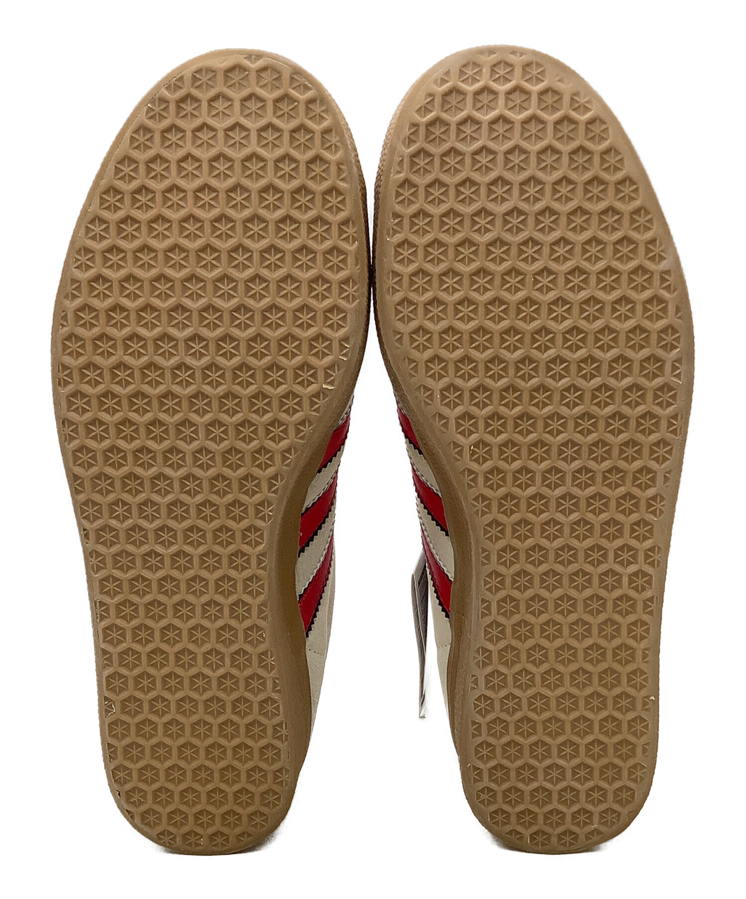 中古・古着通販】adidas (アディダス) スニーカー ベージュ×レッド 