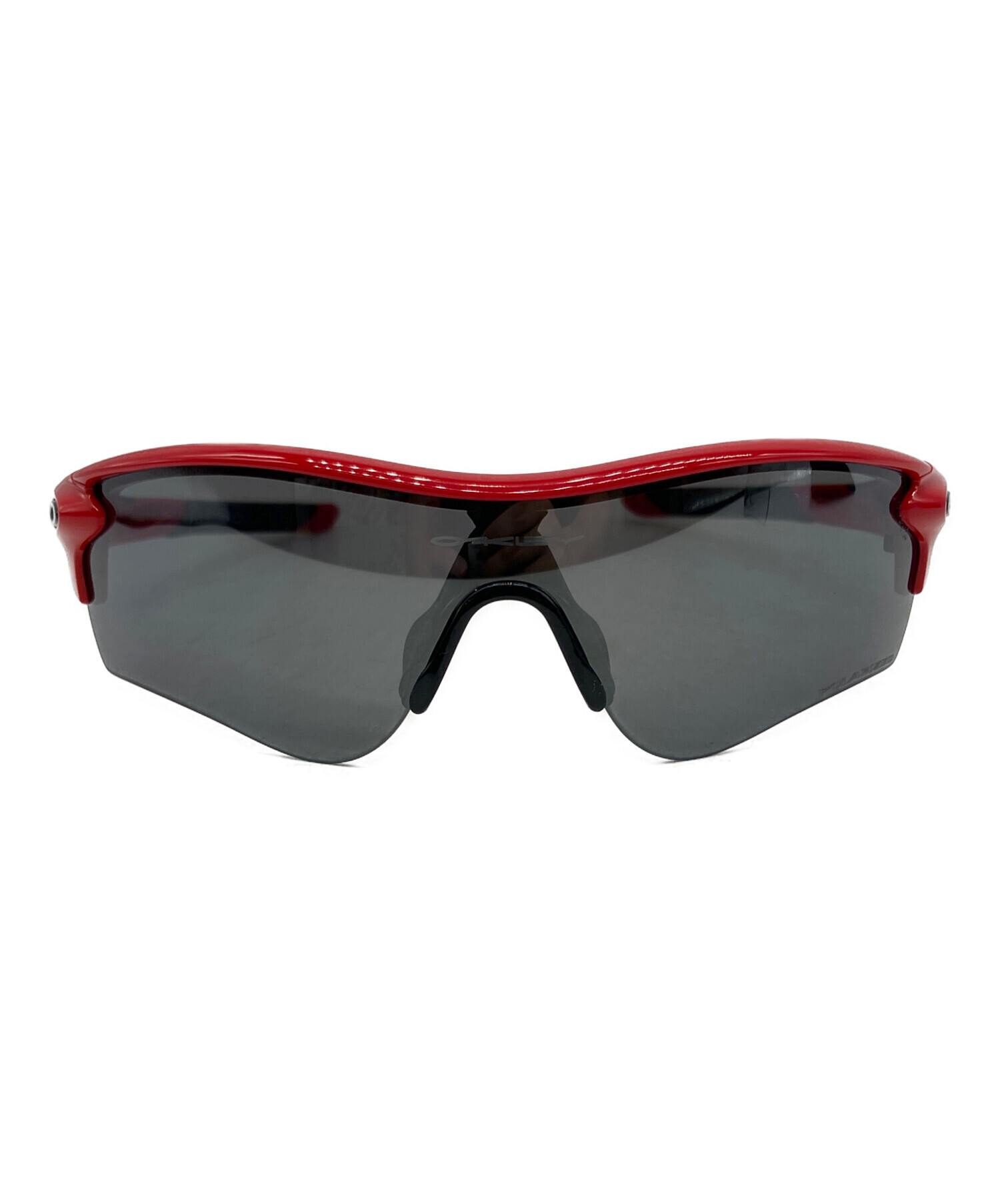 中古・古着通販】OAKLEY (オークリー) サングラス レッド×ブラック