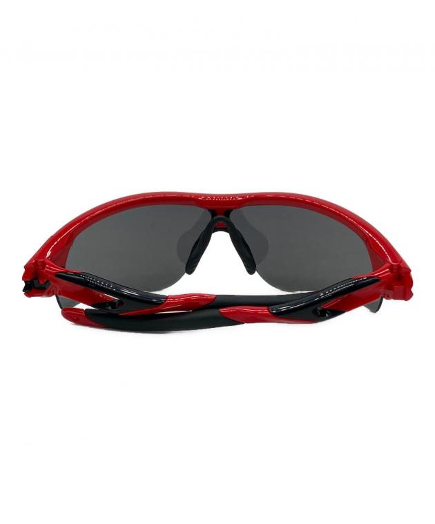 中古・古着通販】OAKLEY (オークリー) サングラス レッド×ブラック