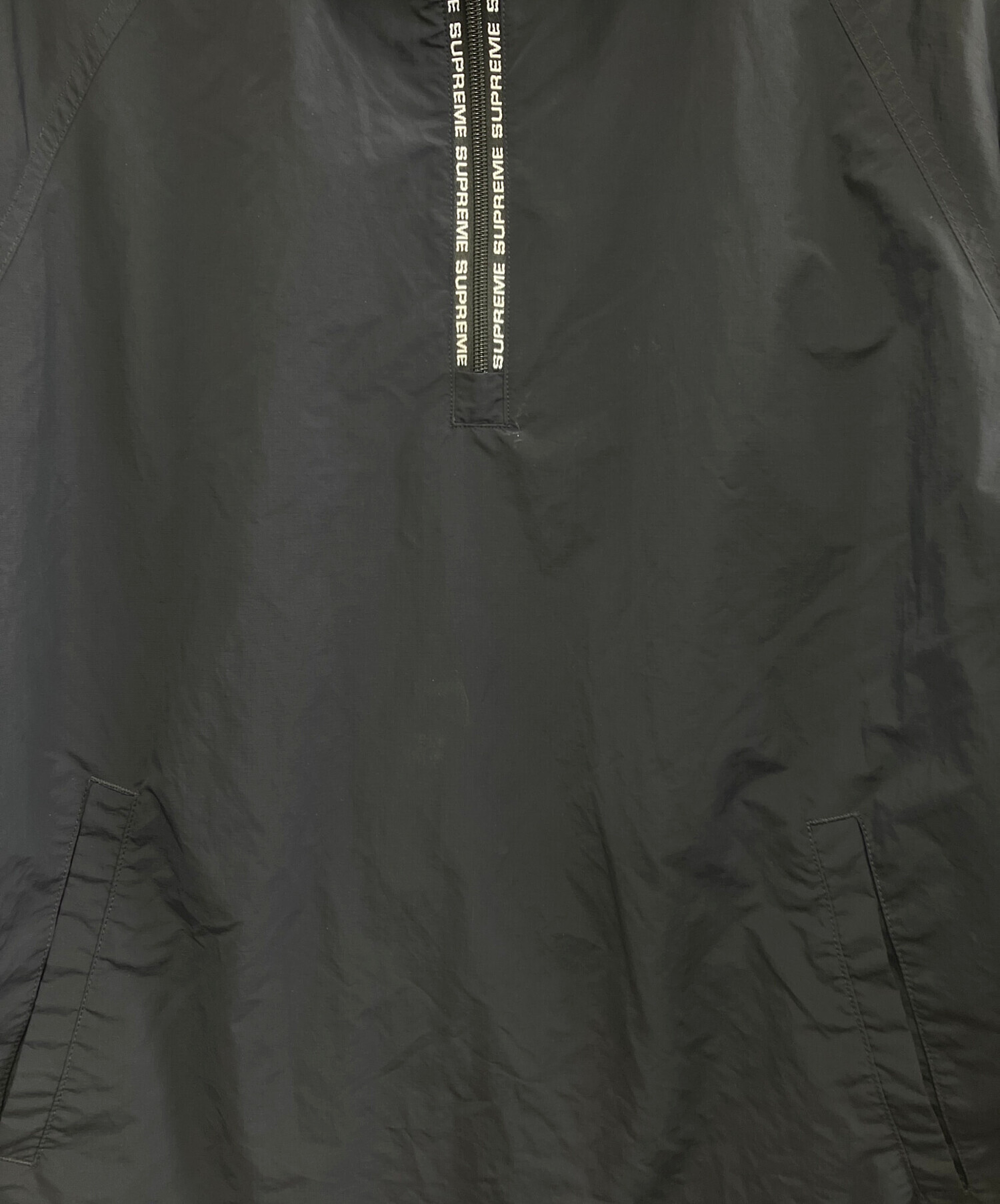 中古・古着通販】Supreme (シュプリーム) アノラックパーカー ブラック