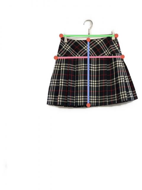 mikeneko バーバリーブルーレーベル　ミニスカート　36 中古・古着通販】BURBERRY BLUE LABEL (バーバリー ブルー レーベル