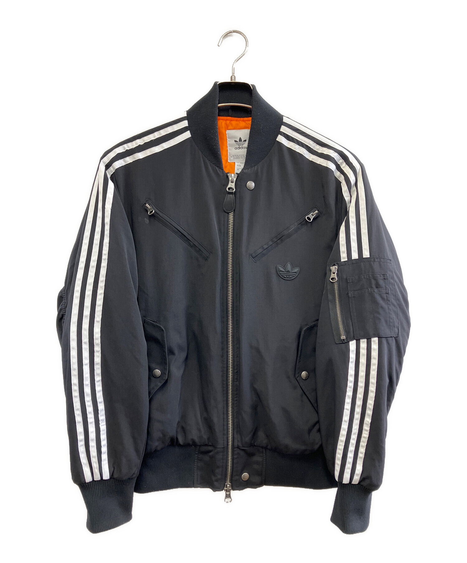 中古・古着通販】adidas (アディダス) パデッドジャケット ブラック