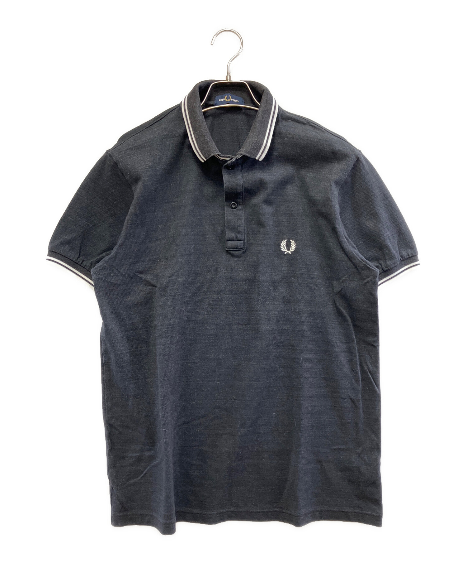 中古・古着通販】FRED PERRY (フレッドペリー) ポロシャツ ブラック