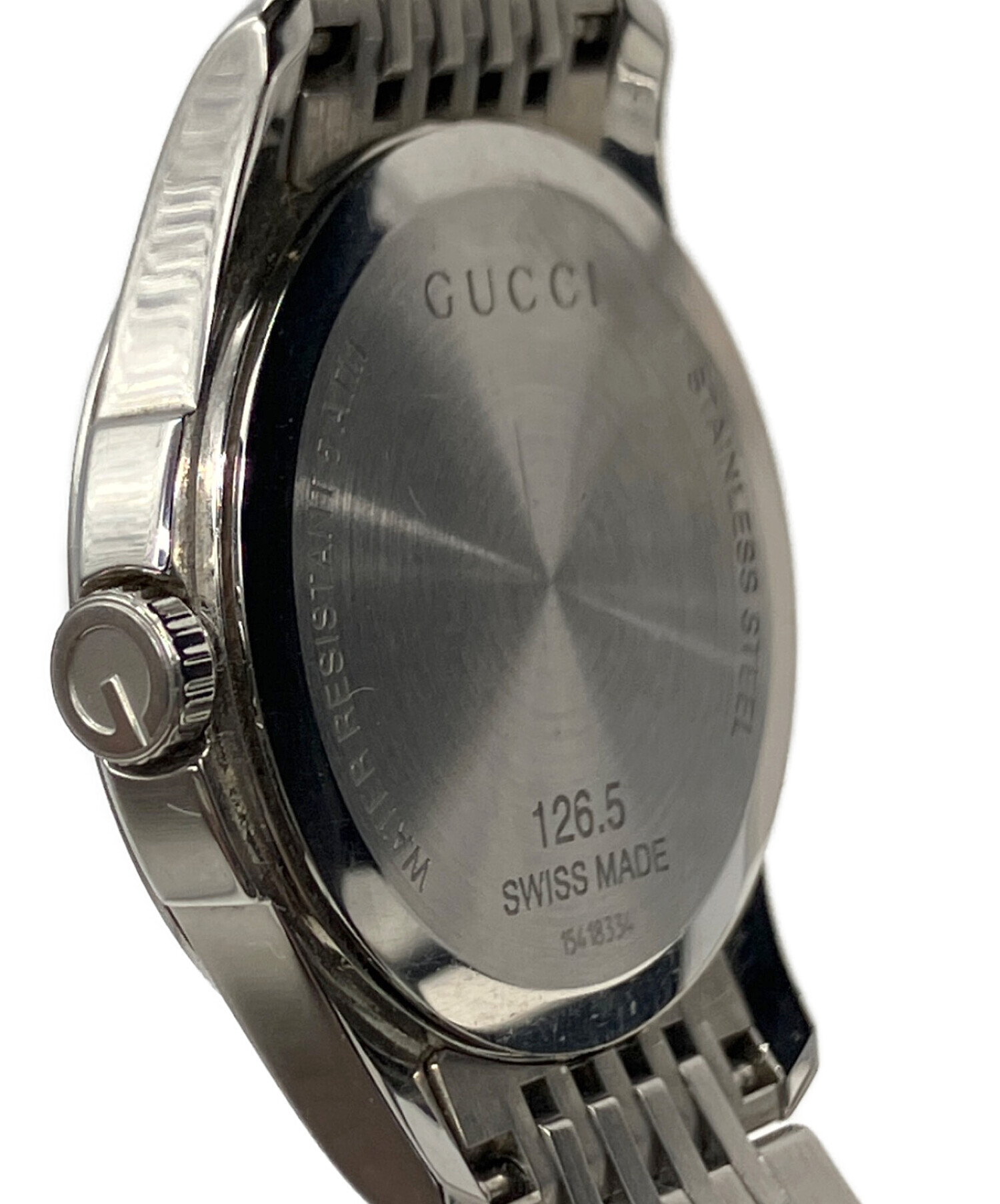 中古・古着通販】GUCCI (グッチ) 腕時計 ピンクシェル｜ブランド・古着
