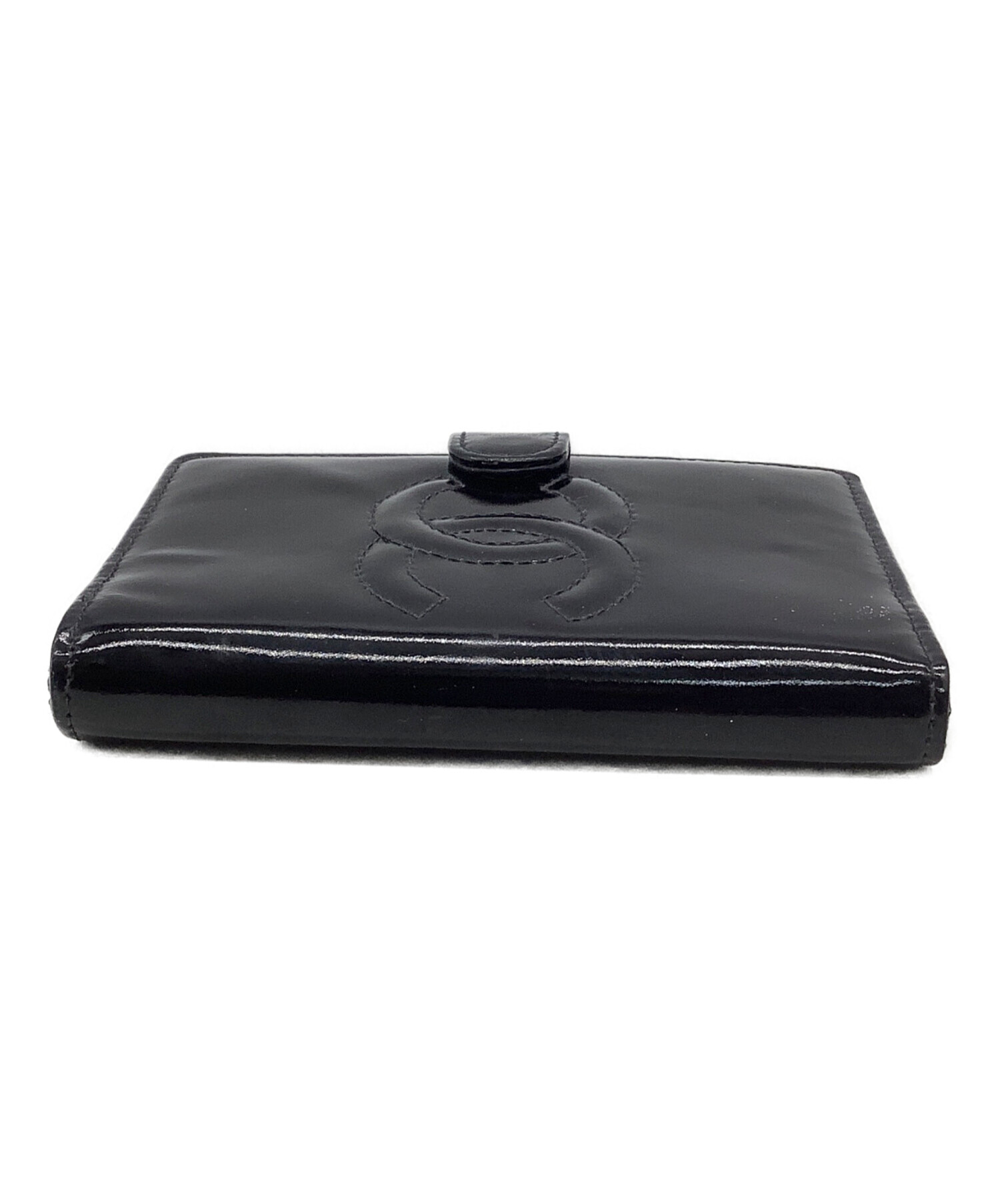 CHANEL　シャネル　システム手帳　カバー　中身なし　中古 中古・古着通販】CHANEL (シャネル) 手帳カバー ブラック｜ブランド