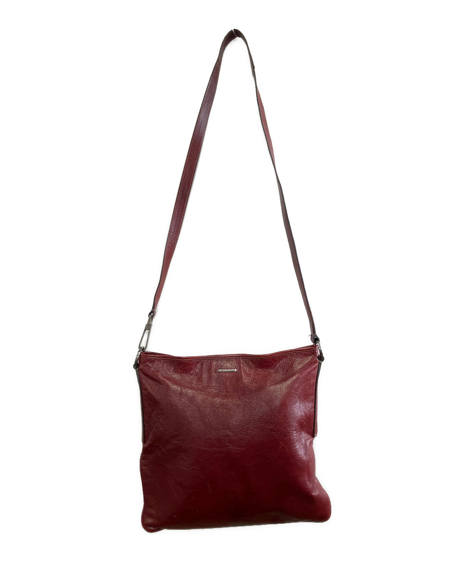 中古・古着通販】GUCCI (グッチ) ワンショルダーバッグ レッド 