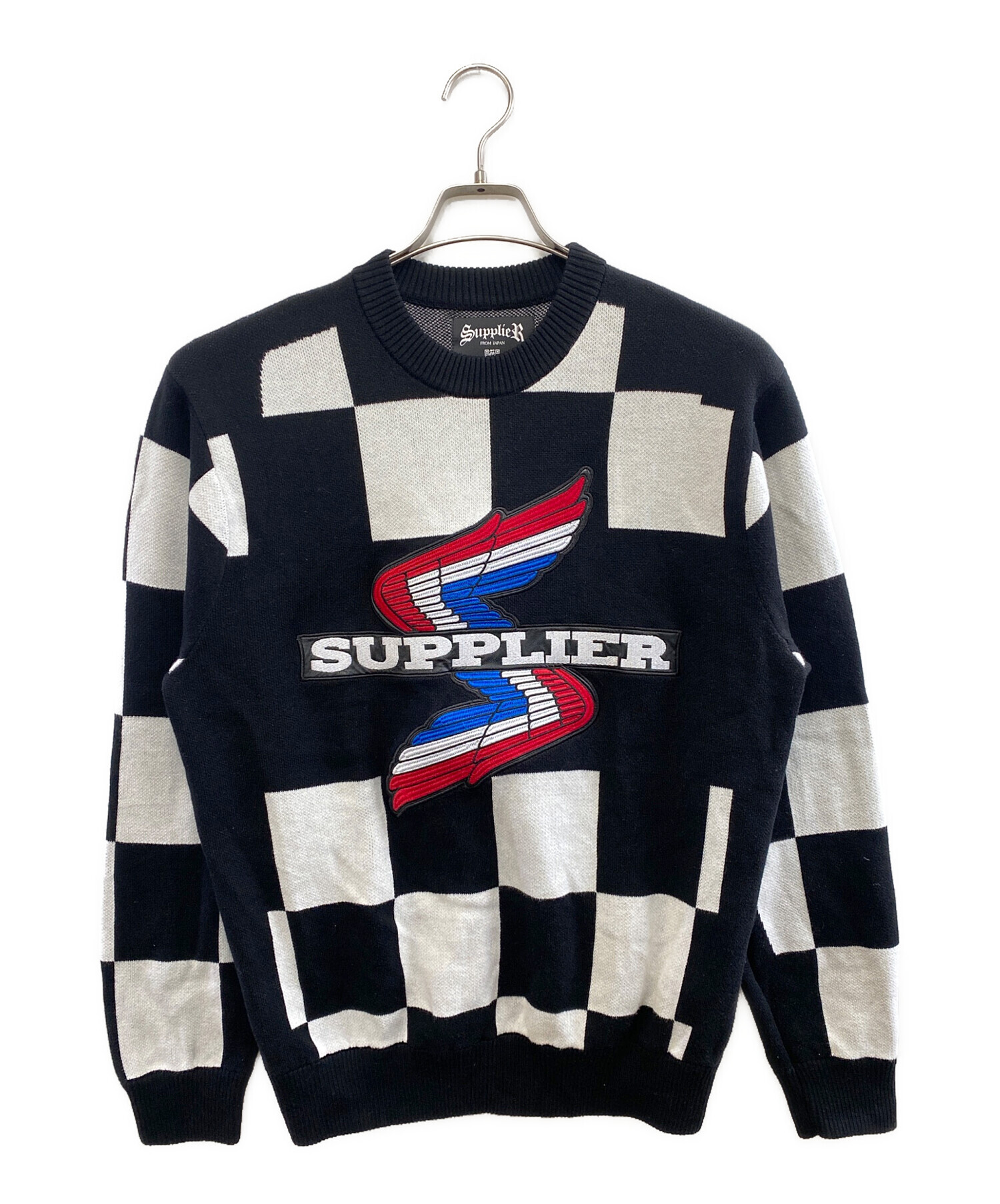SUPPLIER ニット　完売 中古・古着通販】SUPPLIER (サプライヤー) 厚手ニット ブラック