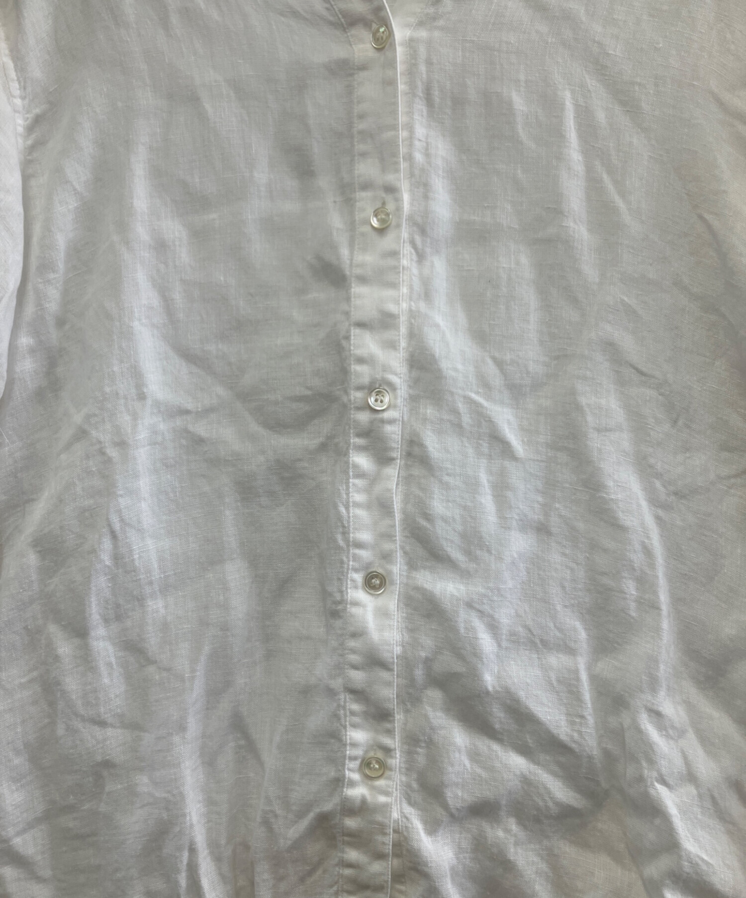 中古・古着通販】23区 (ニジュウサンク) LIBECO (リベコ) 半袖ブラウス 