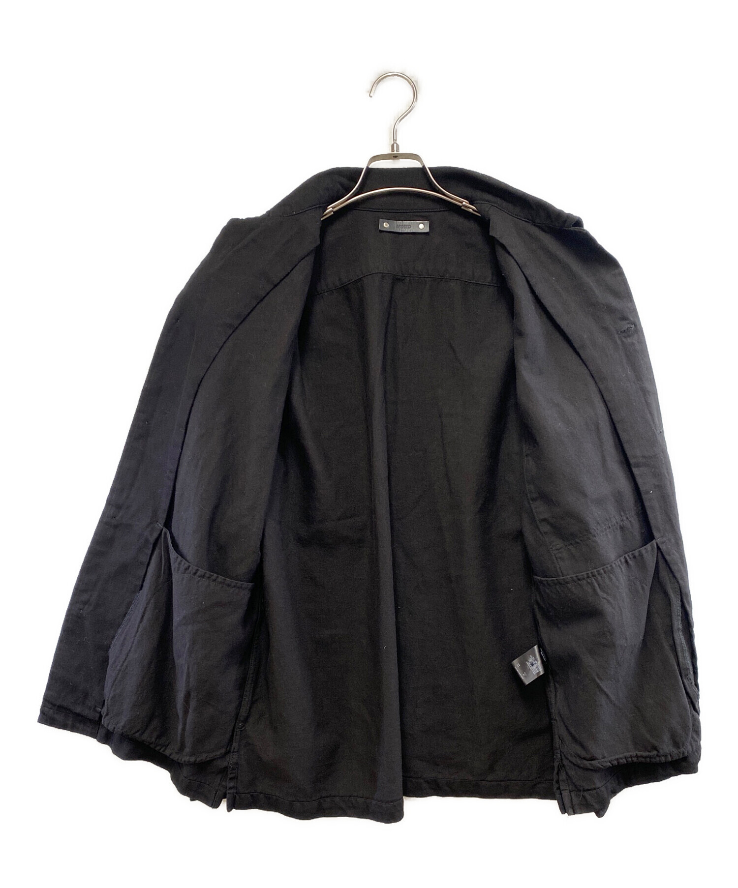 中古・古着通販】MINEDENIM (マインデニム) 長袖シャツ ブラック