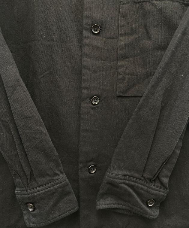 中古・古着通販】MINEDENIM (マインデニム) 長袖シャツ ブラック
