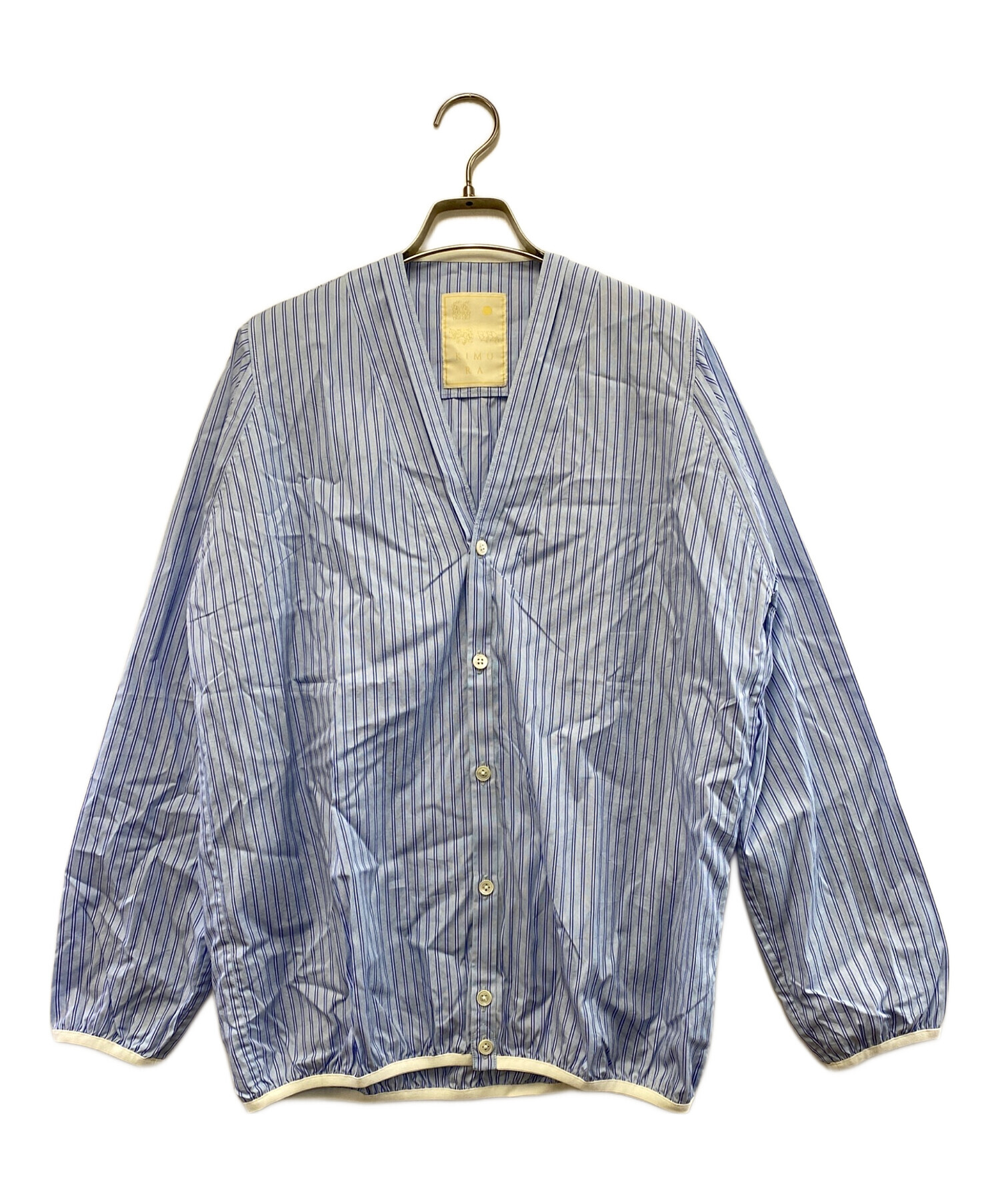 中古・古着通販】KIMURA (キムラ) 薄手カーディガン ブルー サイズ:3