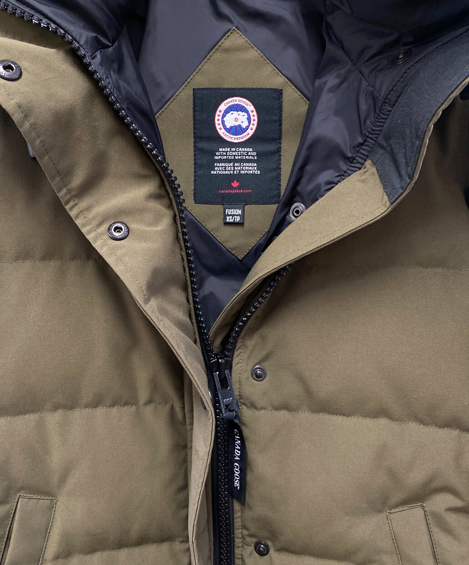 中古・古着通販】CANADA GOOSE (カナダグース) ダウンジャケット 