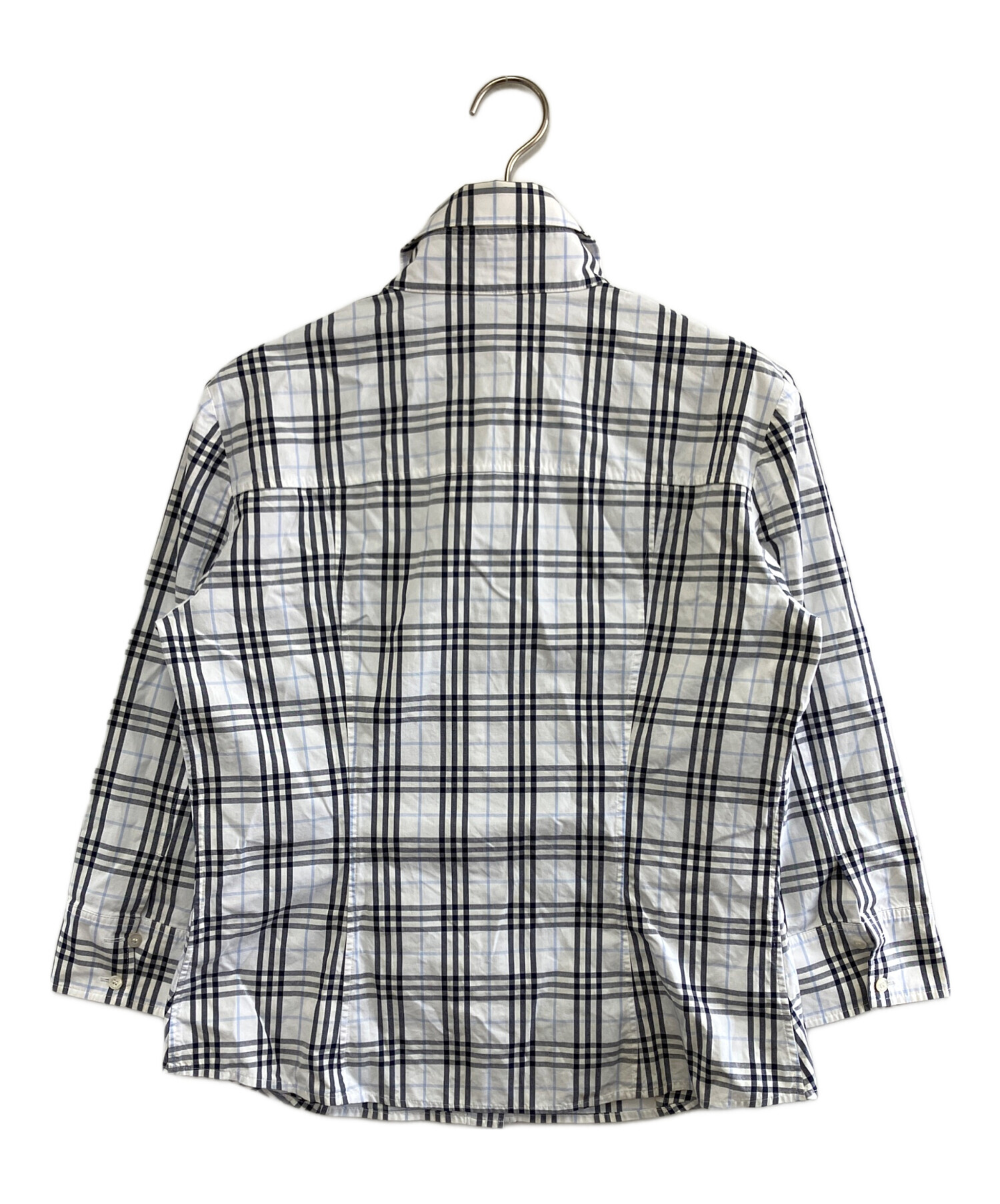 BURBERRY LONDON 長袖シャツ L アンゴラ　【BBW82-171】 中古・古着通販】BURBERRY LONDON (バーバリーロンドン) 長袖シャツ
