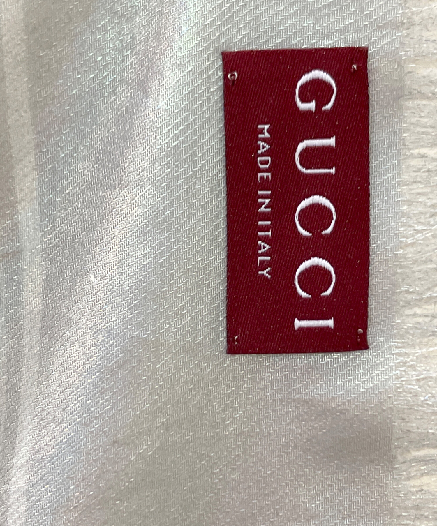 中古・古着通販】GUCCI (グッチ) コットンシルクストール 12｜ブランド