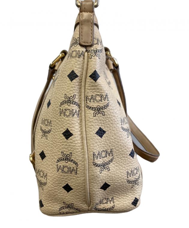 中古・古着通販】MCM (エムシーエム) ショルダーバッグ アイボリー