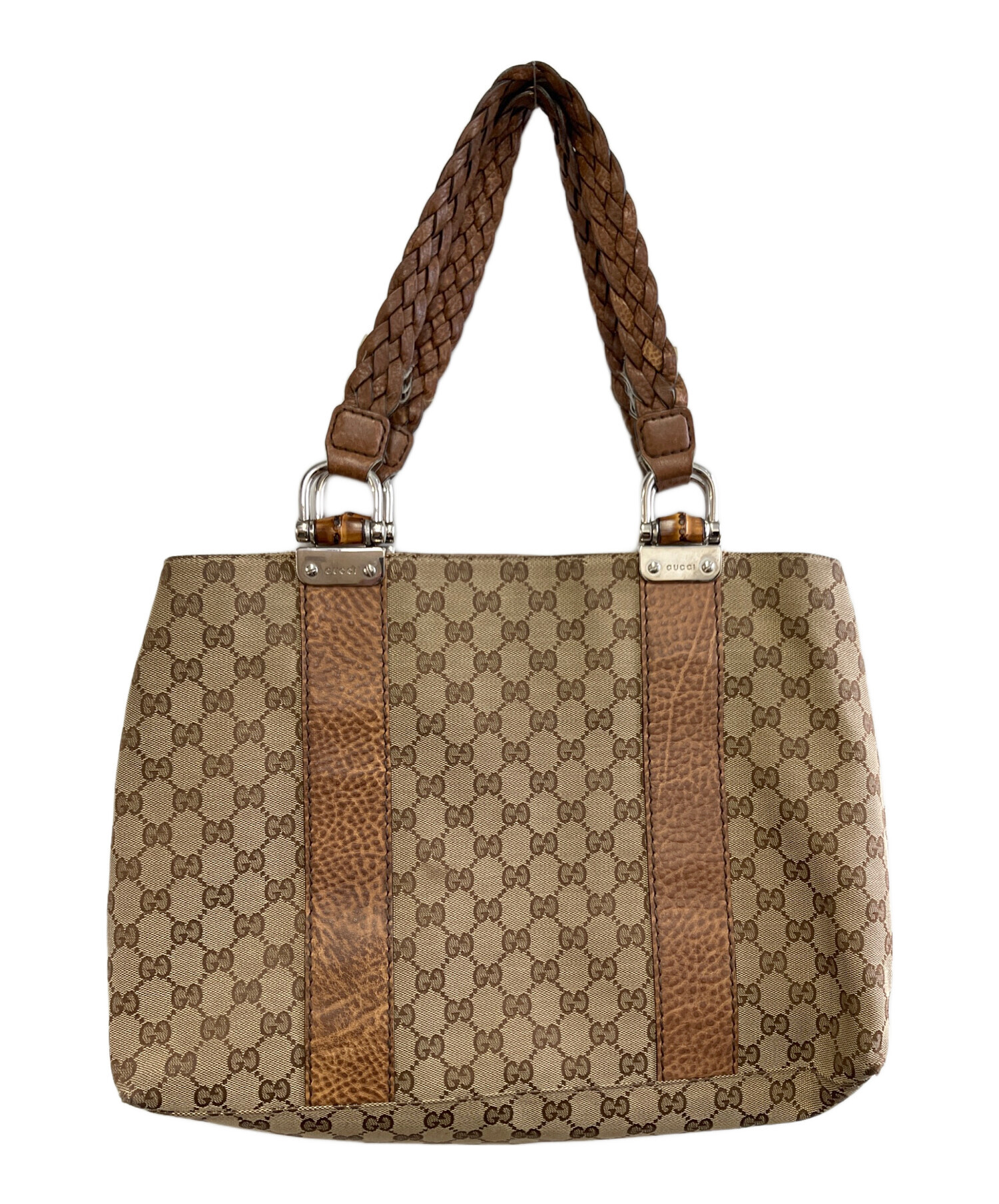 中古・古着通販】GUCCI (グッチ) トートバッグ ブラウン｜ブランド
