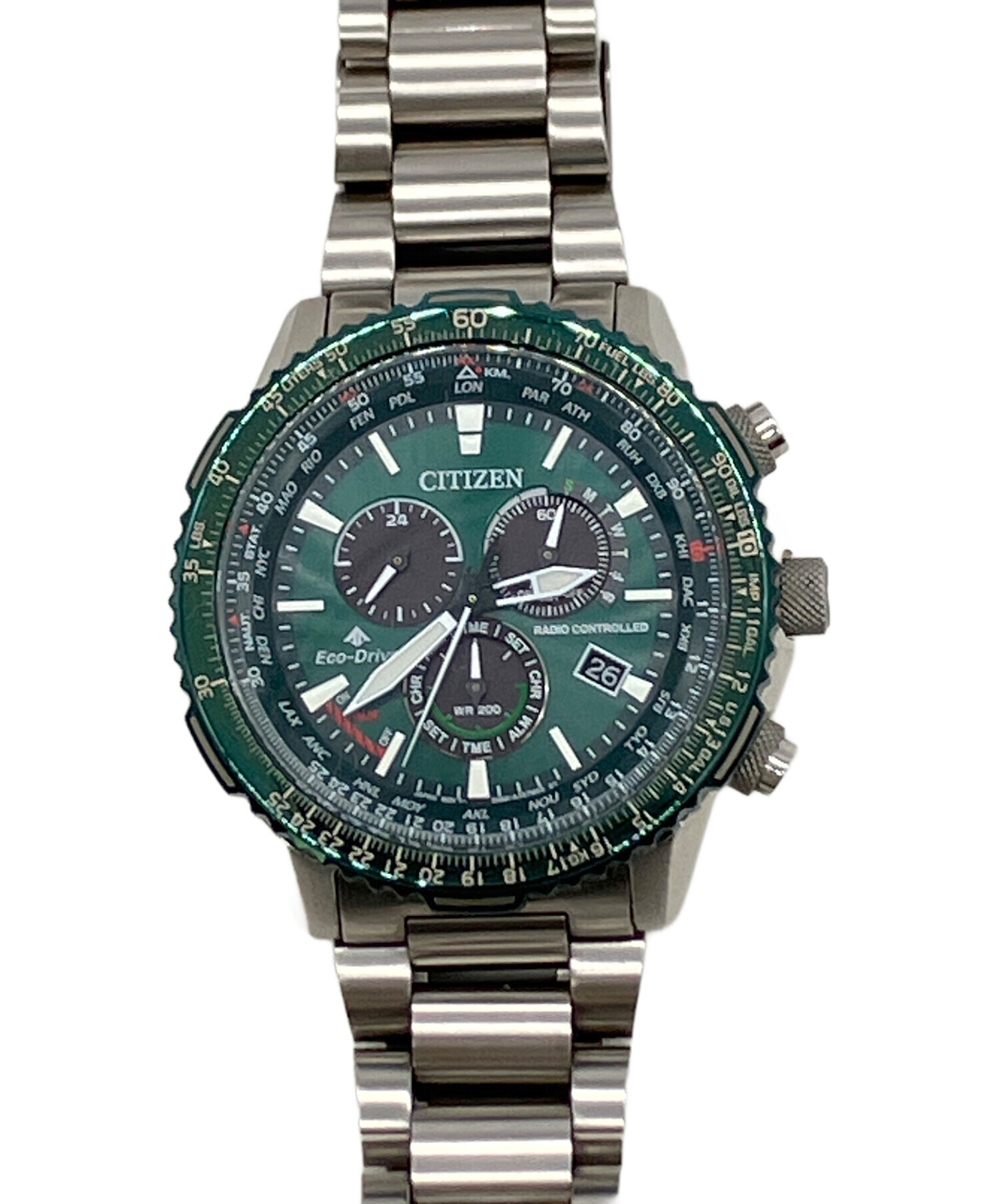 中古・古着通販】CITIZEN (シチズン) ダイバーズウォッチ グリーン