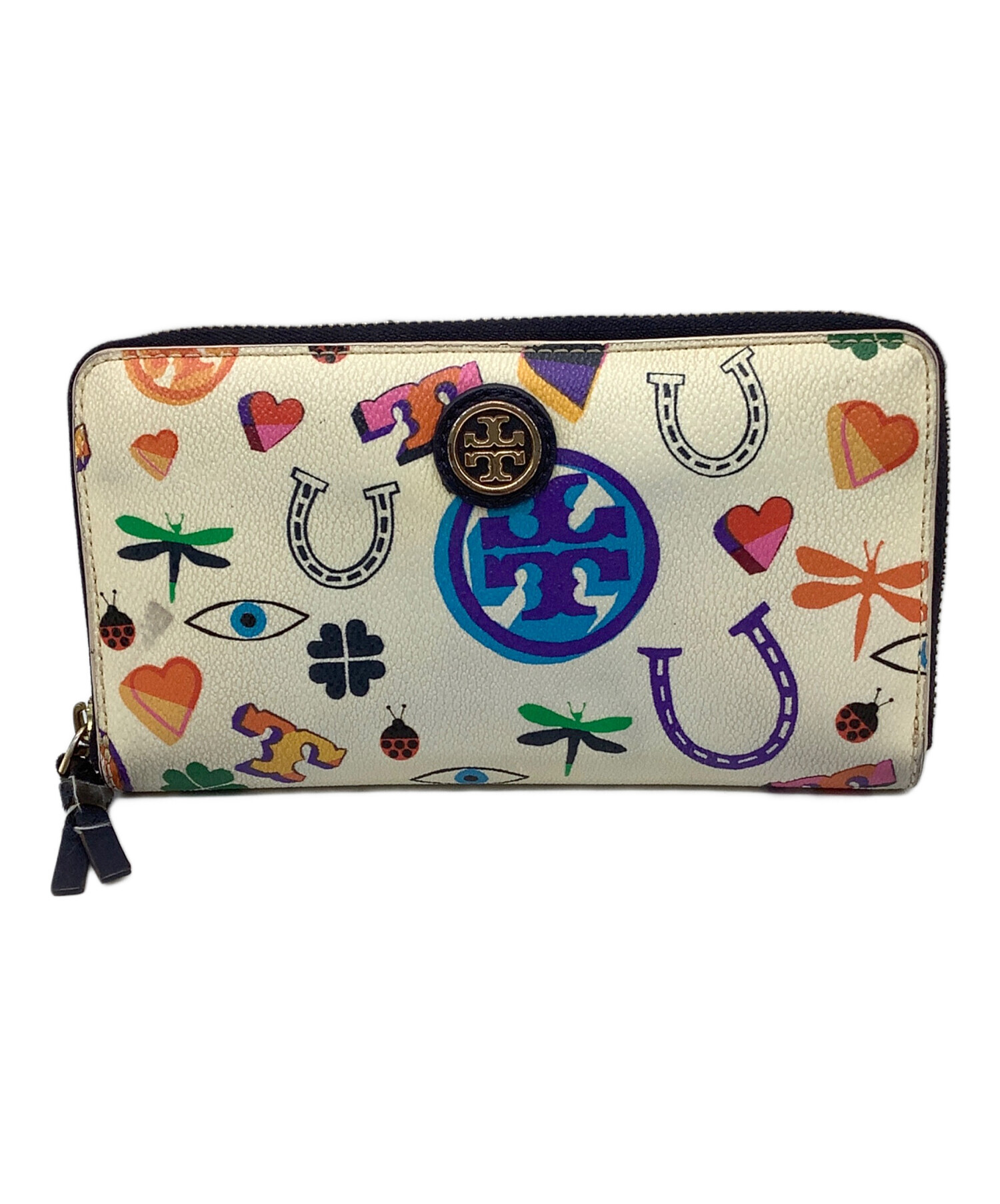 中古・古着通販】TORY BURCH (トリーバーチ) 長財布 マルチカラー