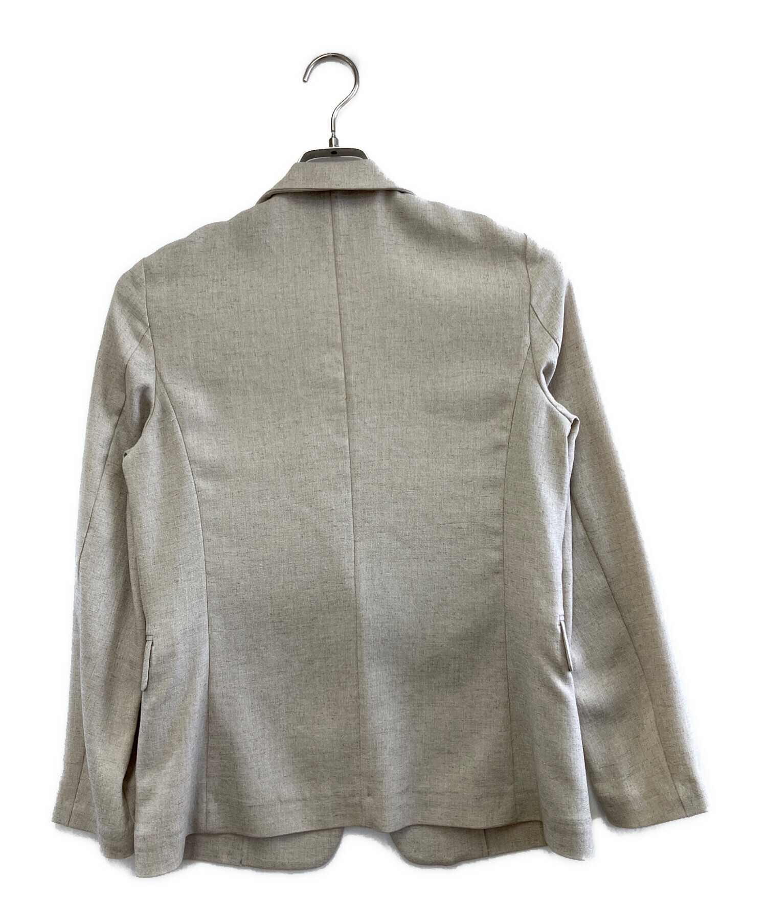 UNITED ARROWS - UNITED ARROWS テーラードジャケット 34(XS位) ベージュ 【古着】【中古】 中古・古着通販】UNITED ARROWS (ユナイテッドアローズ) テーラード