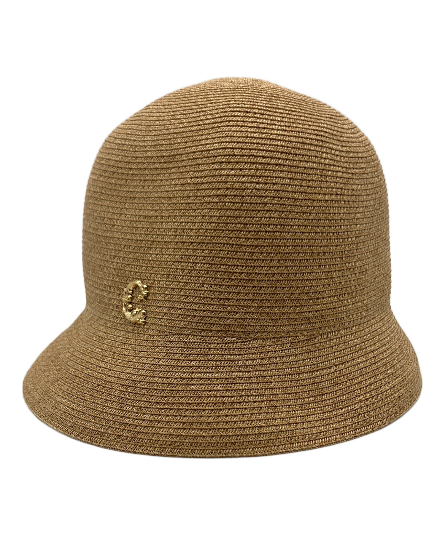 中古・古着通販】CA4LA (カシラ) ストローハット ベージュ サイズ:記載