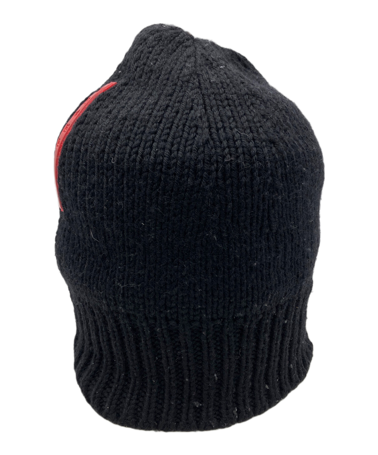 PRADA プラダ レザー帽子 ニット帽型 新品未使用品 黒 ブラック 中古・古着通販】PRADA SPORTS (プラダスポーツ) ニット帽 ブラック