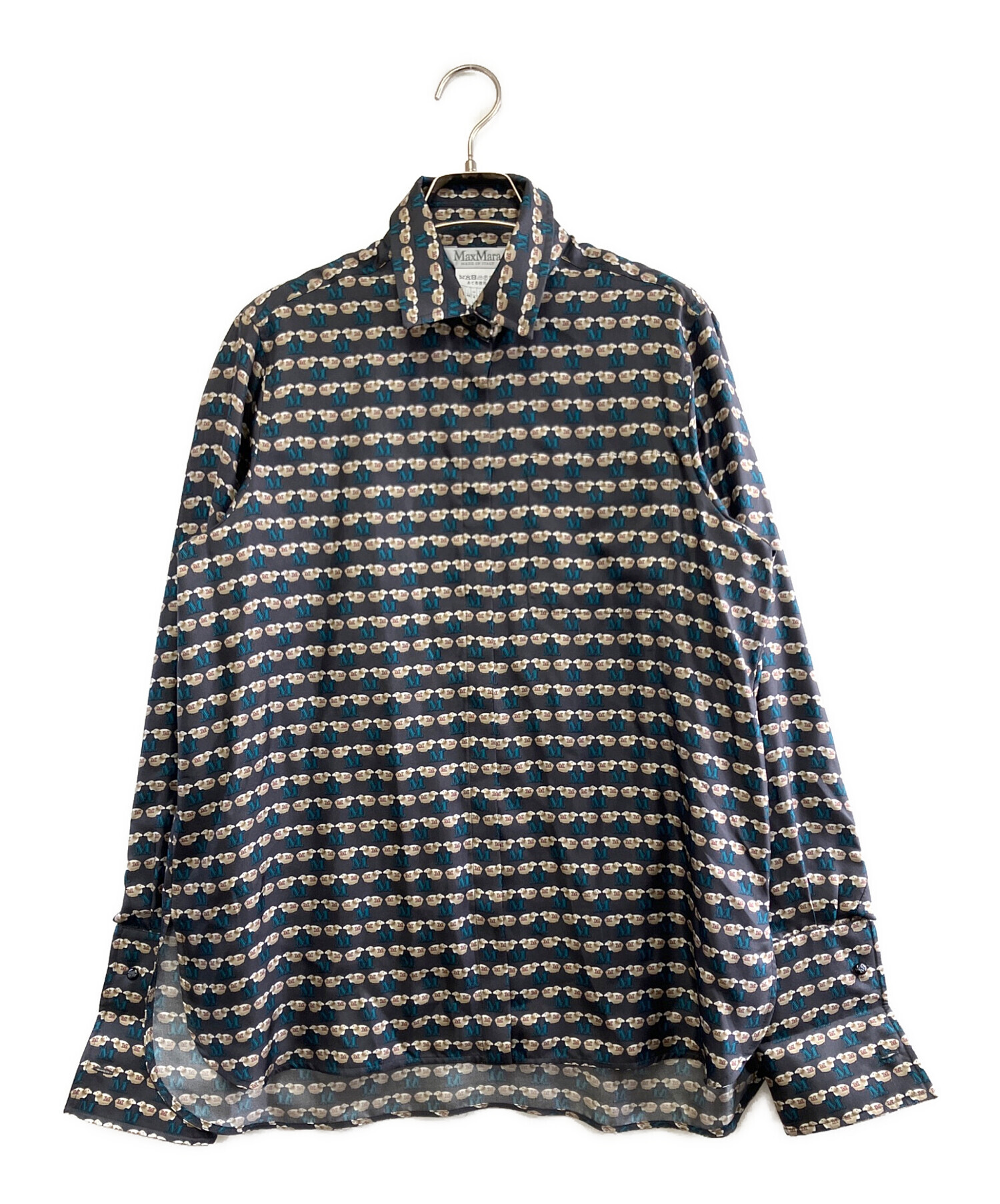 中古・古着通販】MaxMara (マックスマーラ) シーププリントダブル 