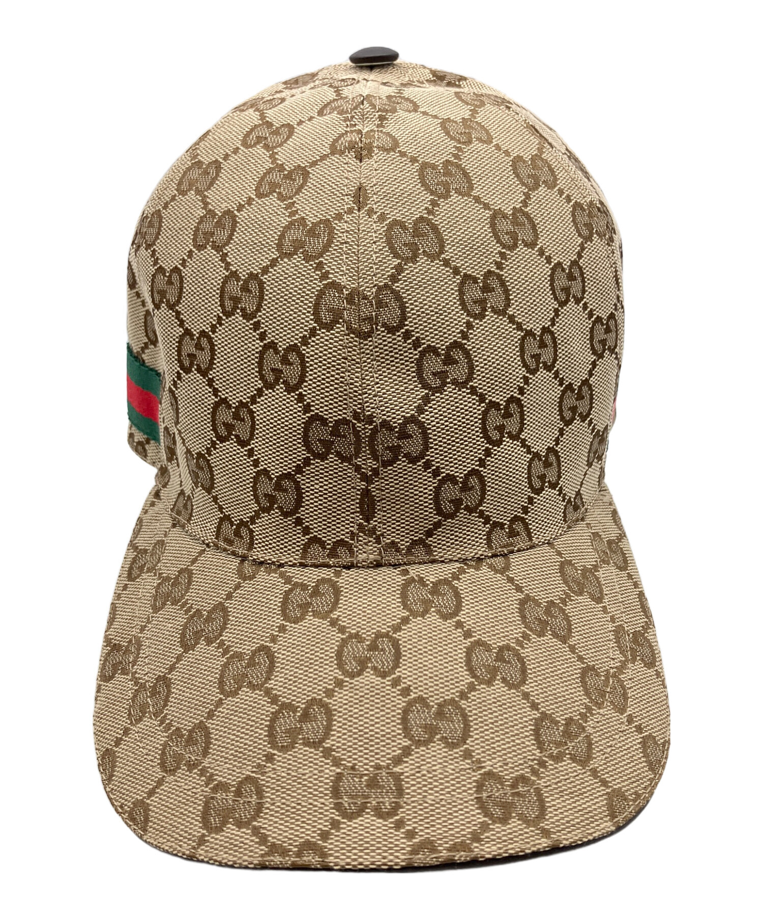 中古・古着通販】GUCCI (グッチ) GGキャンバス ベースボールキャップ