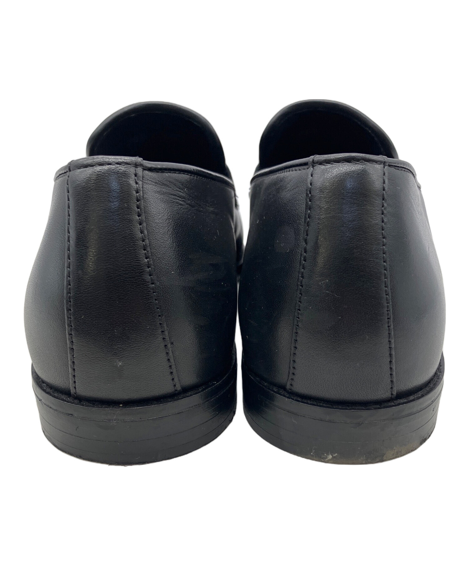 ZARA メンズ ローファー ブラック 43 中古・古着通販】ZARA (ザラ) コインローファー ブラック サイズ:43