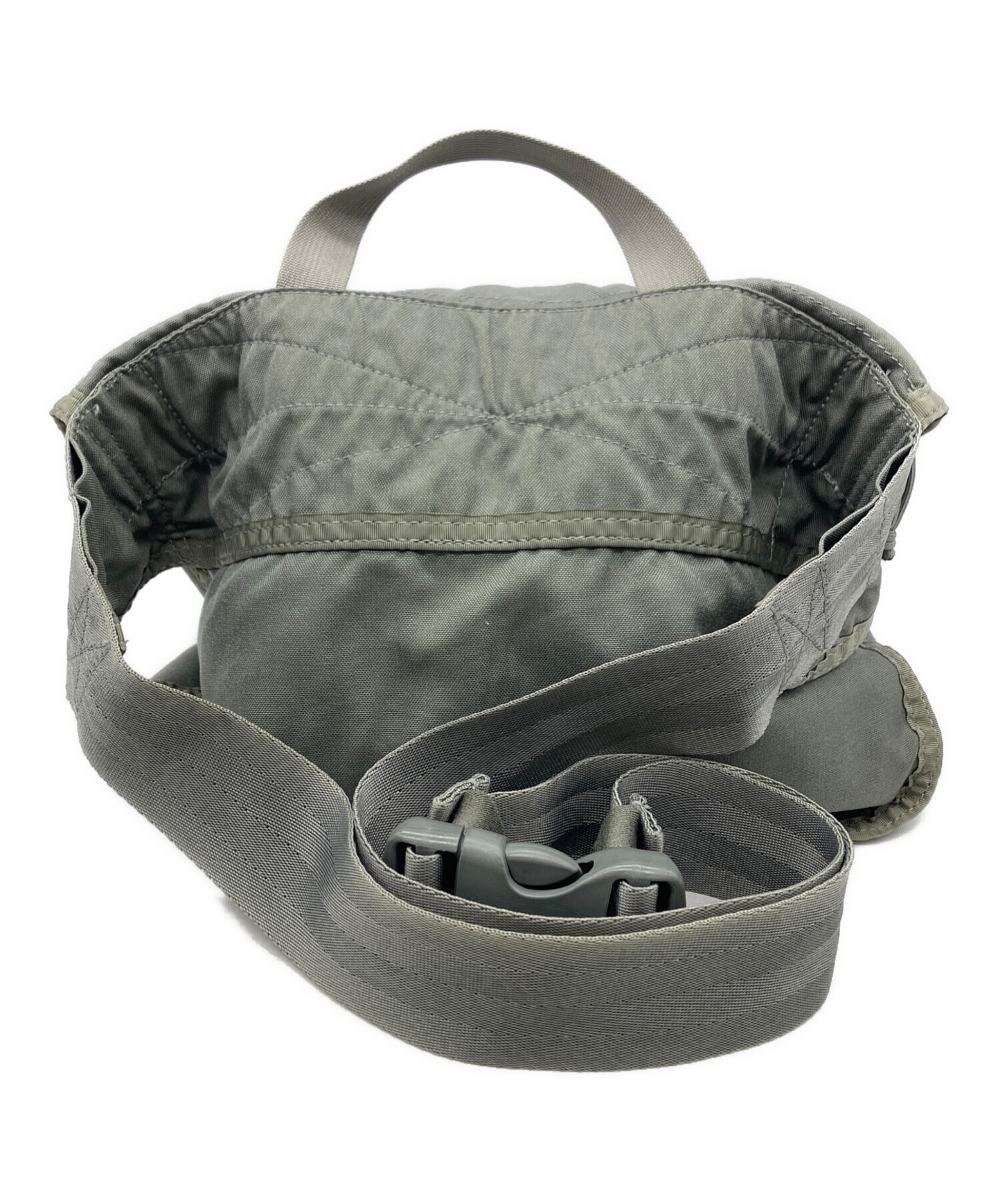 未使用級 BRIEFING ブリーフィング ボーダー ストレッチ カーキ BG