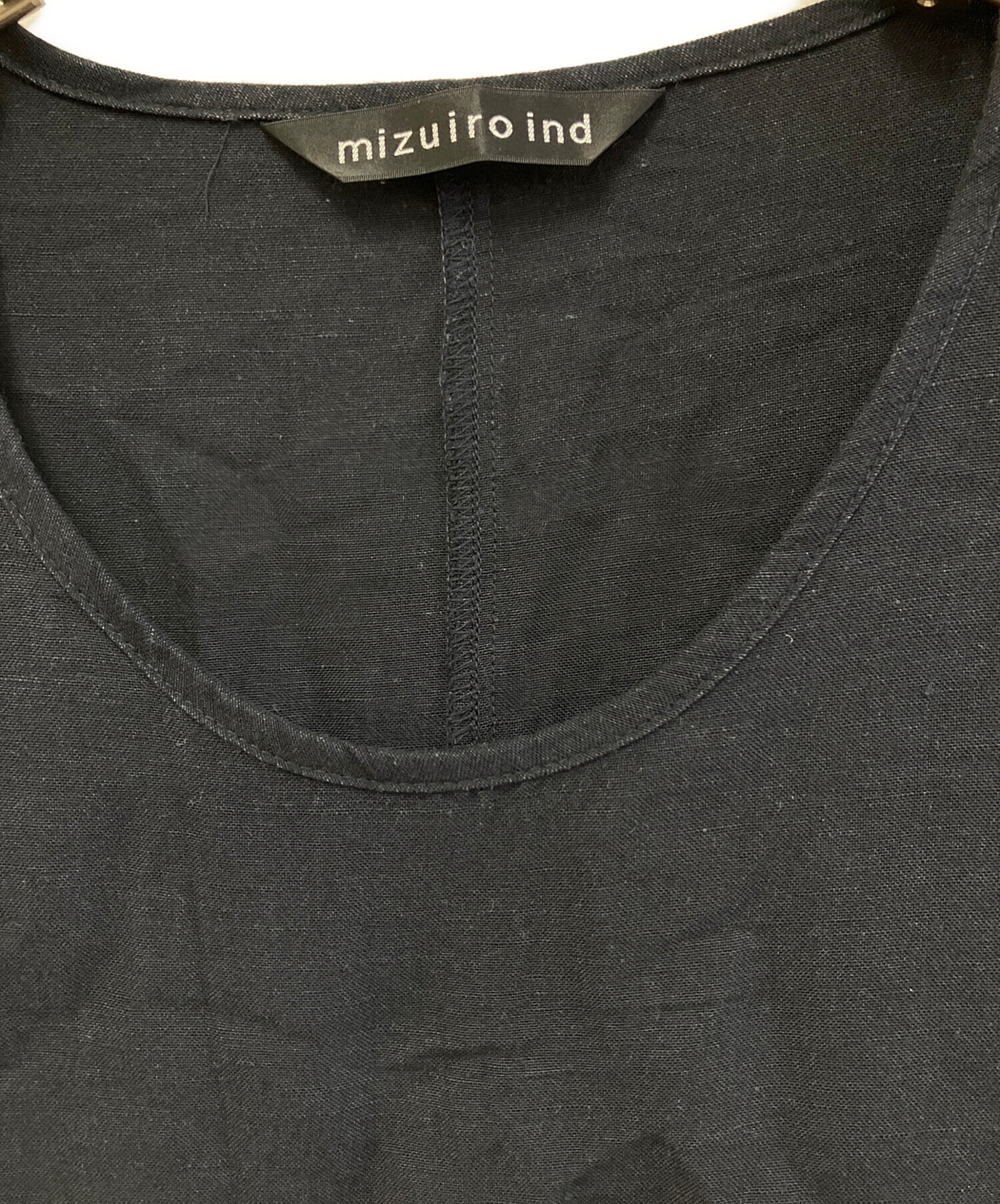 中古・古着通販】mizuiro-ind (ミズイロインド) 半袖ワンピース