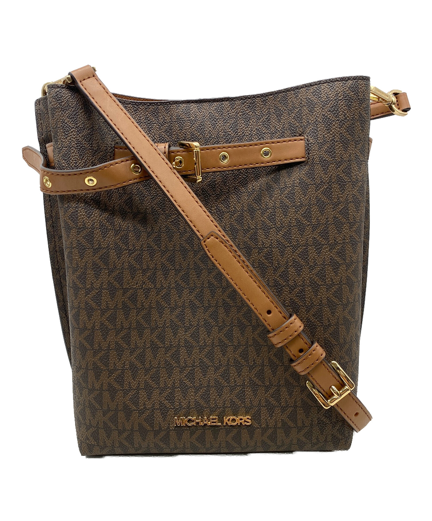 【2回使用品】MICHAEL KORS ハンドバッグ兼ショルダーバッグ ご予約品 中古・古着通販】MICHAEL KORS (マイケルコース) ハンドバッグ