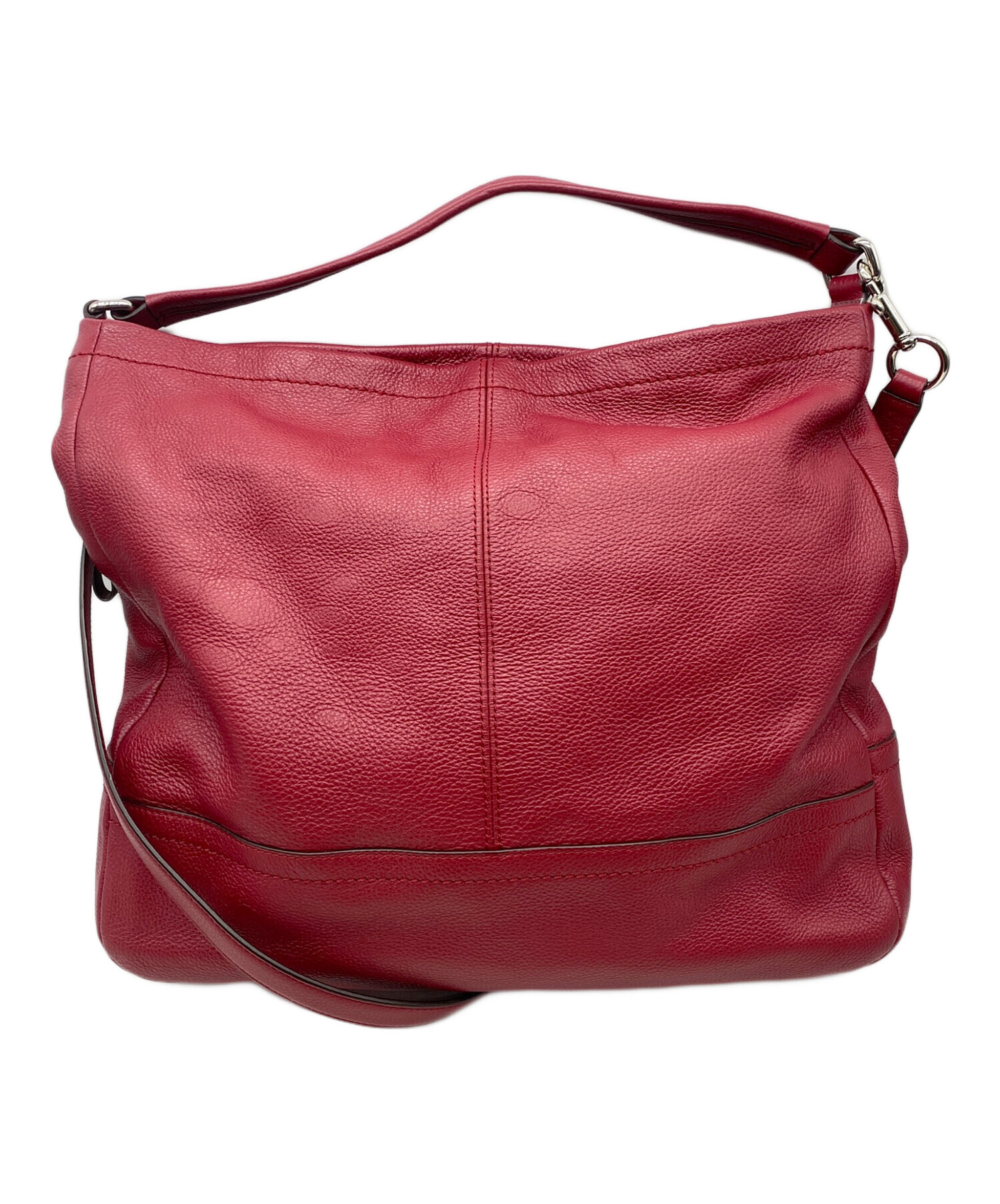 coach コーチ　バッグ 中古・古着通販】COACH (コーチ) ショルダートートバッグ レッド
