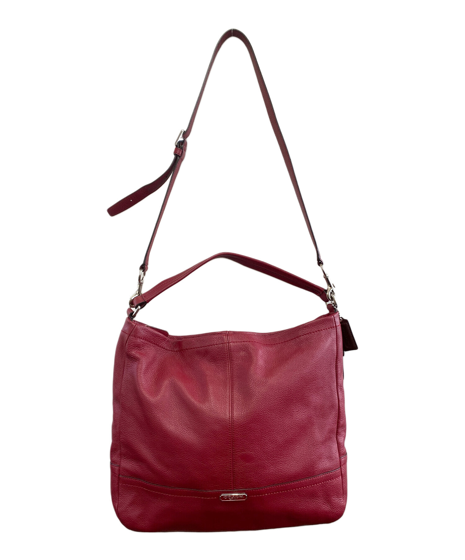 coach コーチ　バッグ 中古・古着通販】COACH (コーチ) ショルダートートバッグ レッド