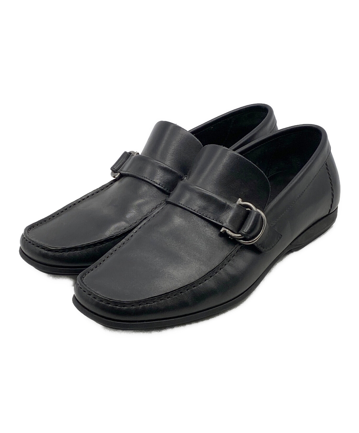 中古・古着通販】Ferragamo (フェラガモ) ビジネスシューズ ブラック