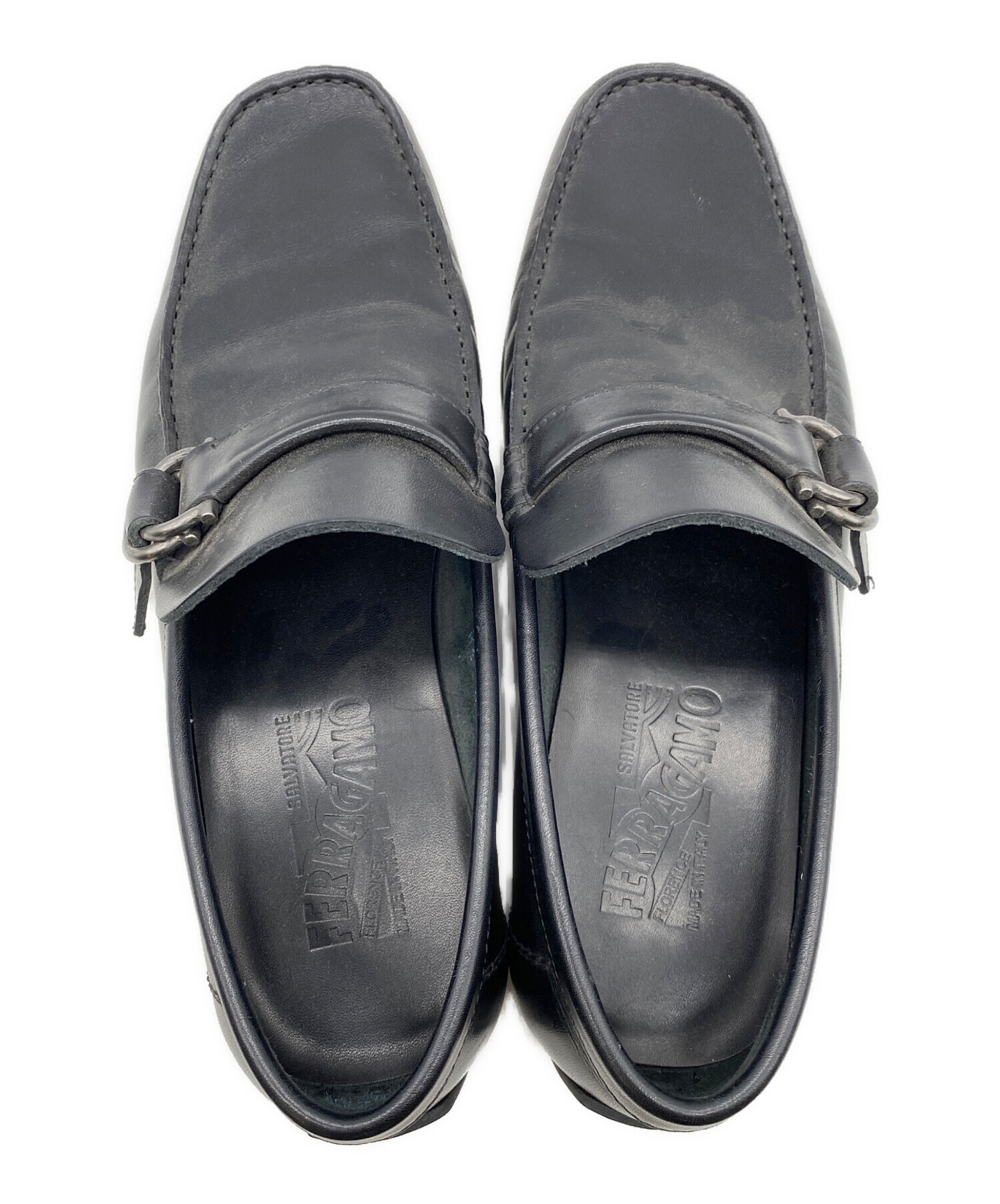 中古・古着通販】Ferragamo (フェラガモ) ビジネスシューズ ブラック