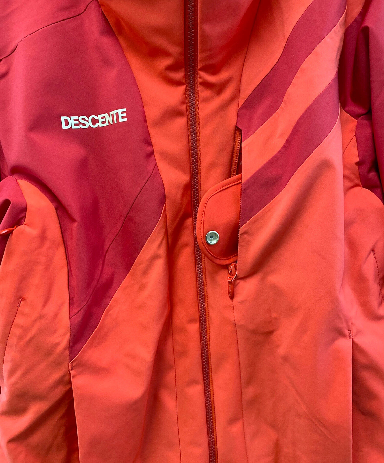 中古・古着通販】DESCENTE (デサント) スキーウェア(セット) レッド