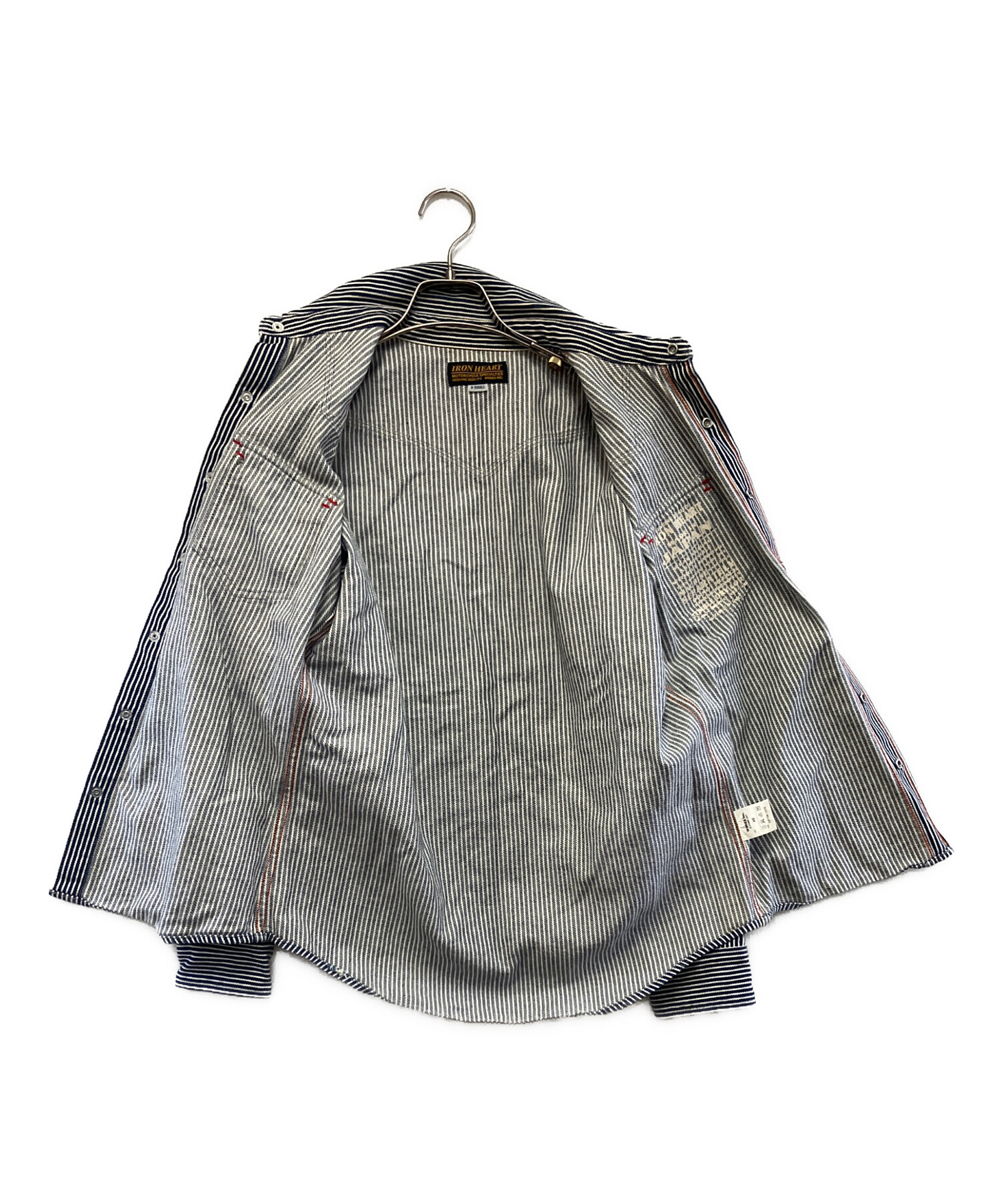 中古・古着通販】IRON HEART (アイアンハート) ヒッコリーウエスタン