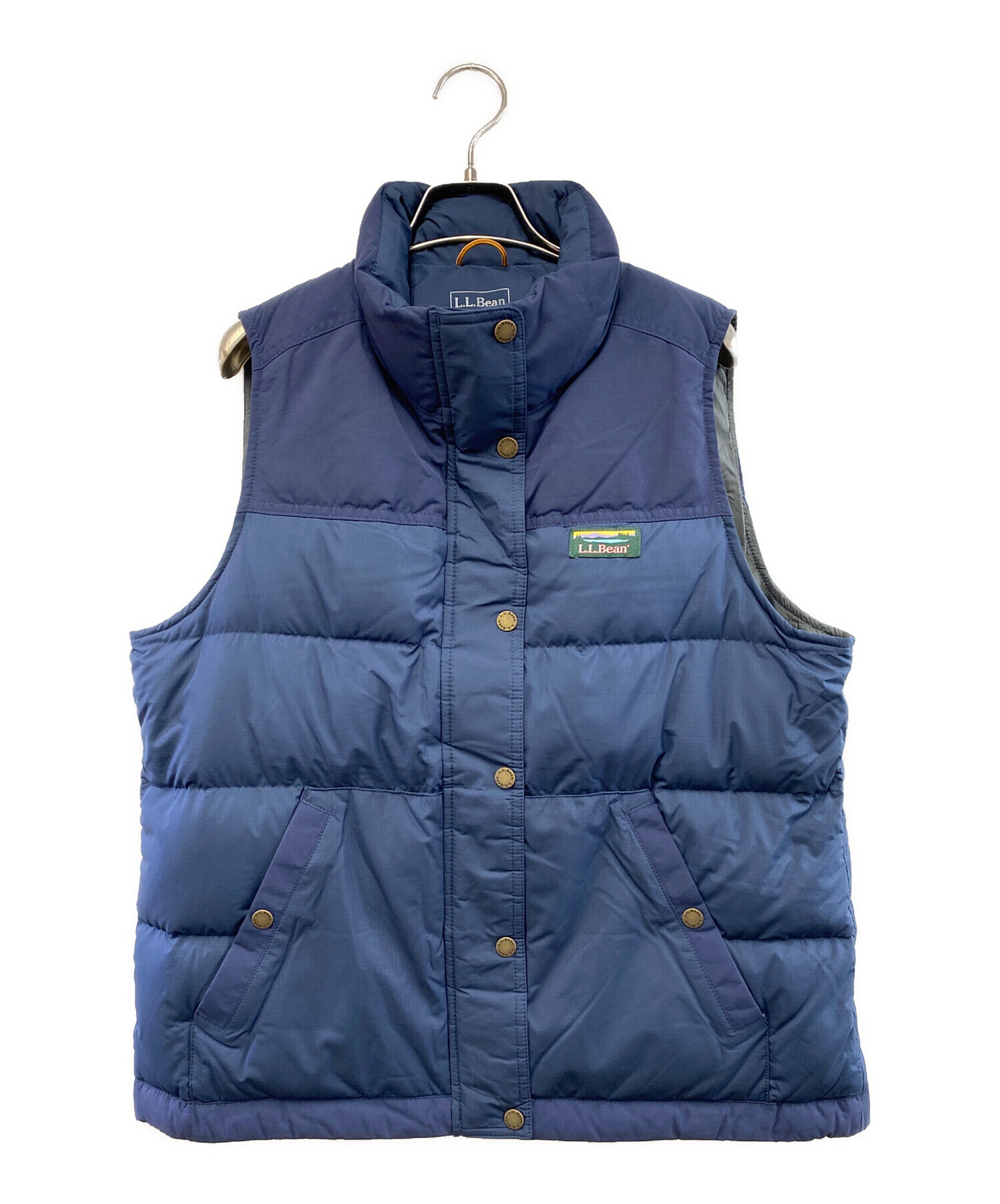 中古・古着通販】L.L.Bean (エルエルビーン) ダウンベスト ネイビー