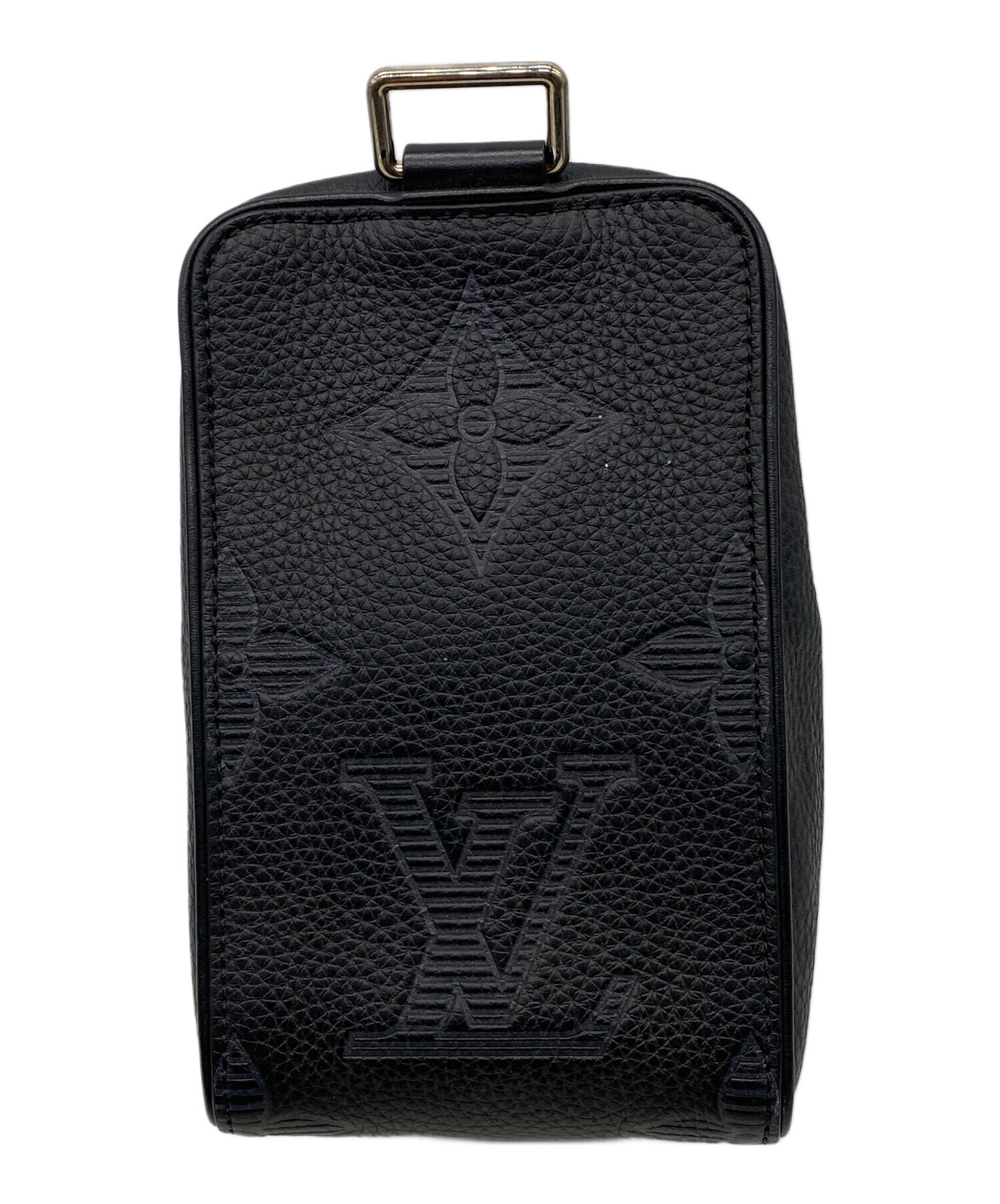 ルイヴィトン モノグラム シャドウ ヴァヴァンNV ブラック C156 中古・古着通販】LOUIS VUITTON (ルイ ヴィトン) モノグラム