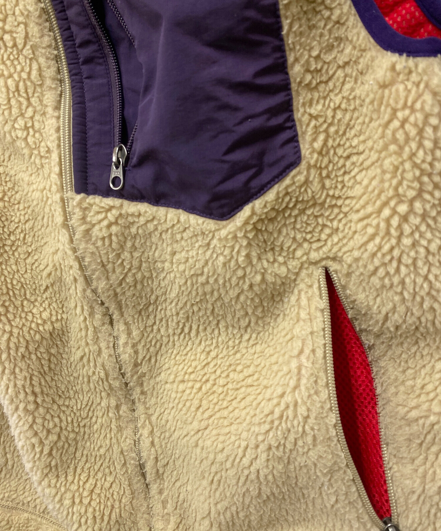 中古・古着通販】Patagonia (パタゴニア) フリースベスト ベージュ