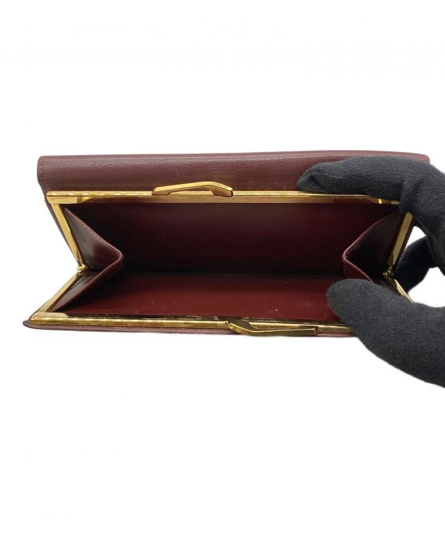 中古・古着通販】Cartier (カルティエ) 長財布 ボルドー｜ブランド