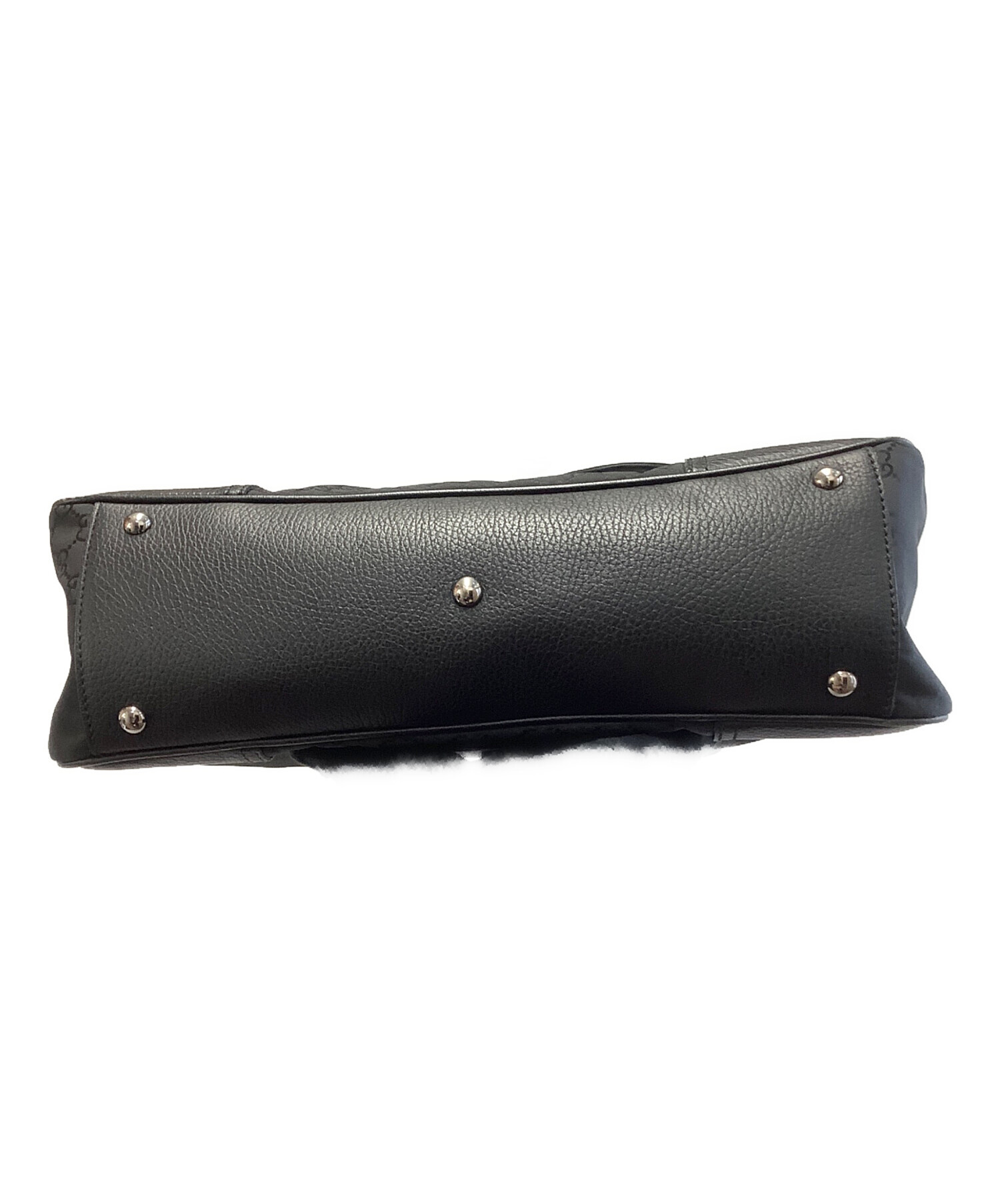 中古・古着通販】GUCCI (グッチ) シェリーラインレザートートバッグ