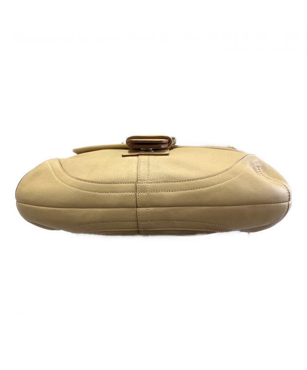 COACH ベージュショルダーバッグ 中古・古着通販】COACH (コーチ) ワンショルダーバッグ ベージュ