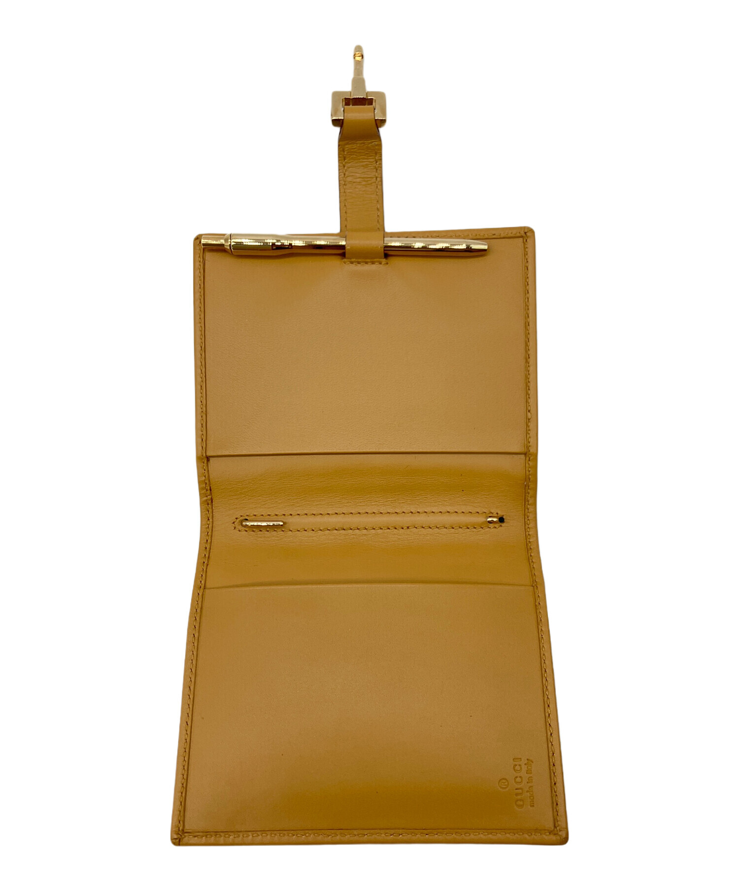 GUCCI グッチ　手帳 中古・古着通販】GUCCI (グッチ) 手帳カバー パープル×ブラウン