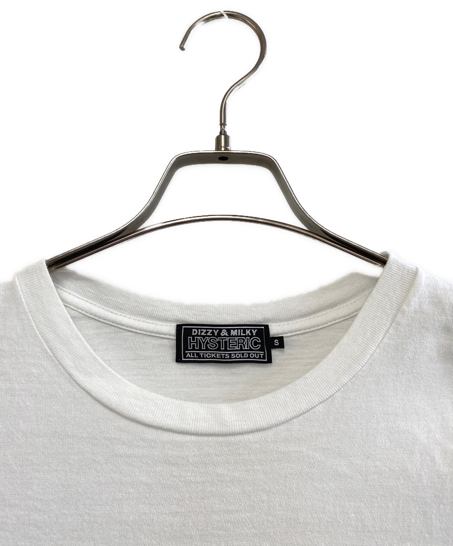db12 HYSTERIC GLAMOUR 半袖 カットソー 白 メンズSサイズ 中古・古着通販】Hysteric Glamour (ヒステリックグラマー) 半袖
