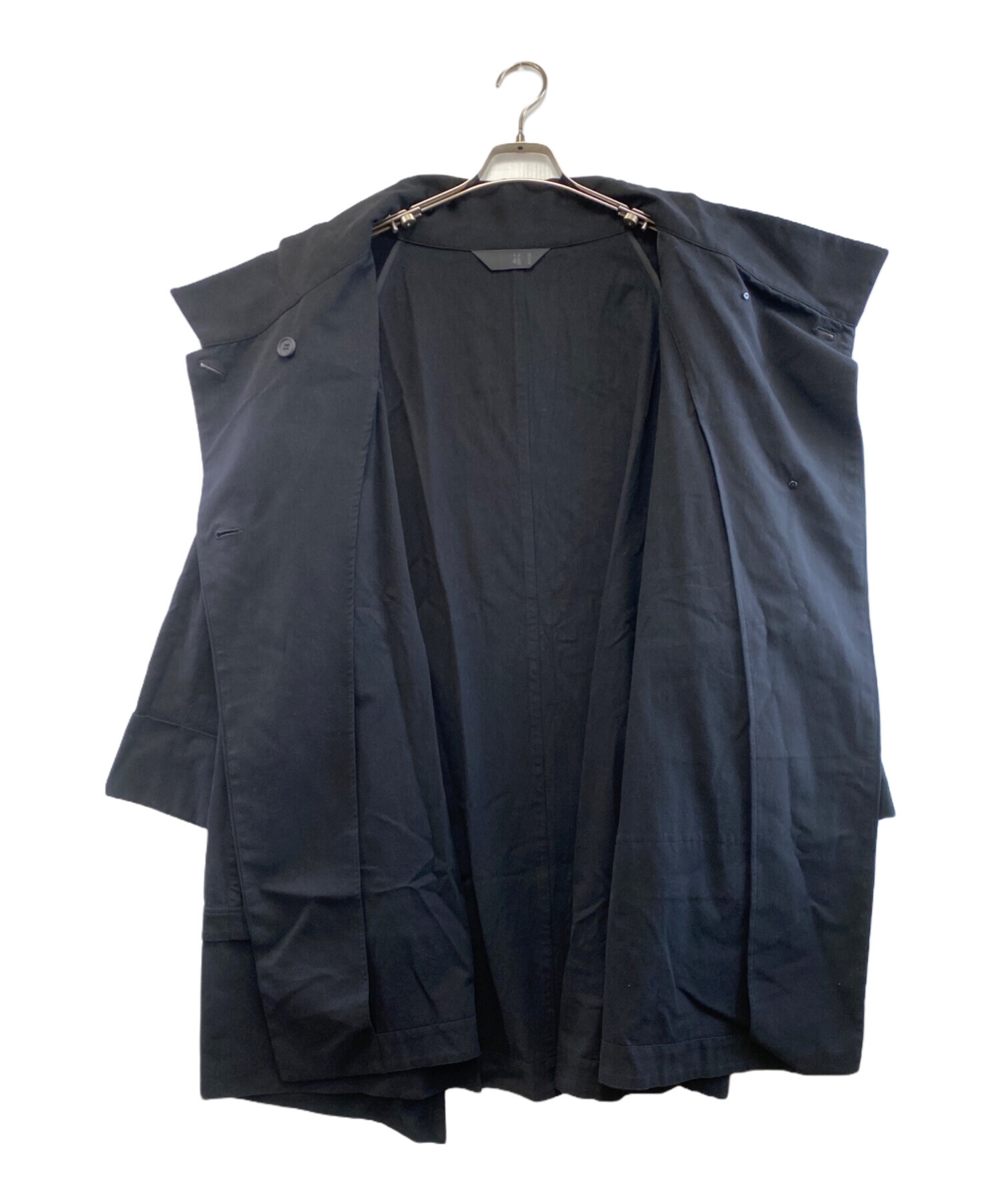 中古・古着通販】MOYURU (モユル) コート ブラック サイズ:M~L